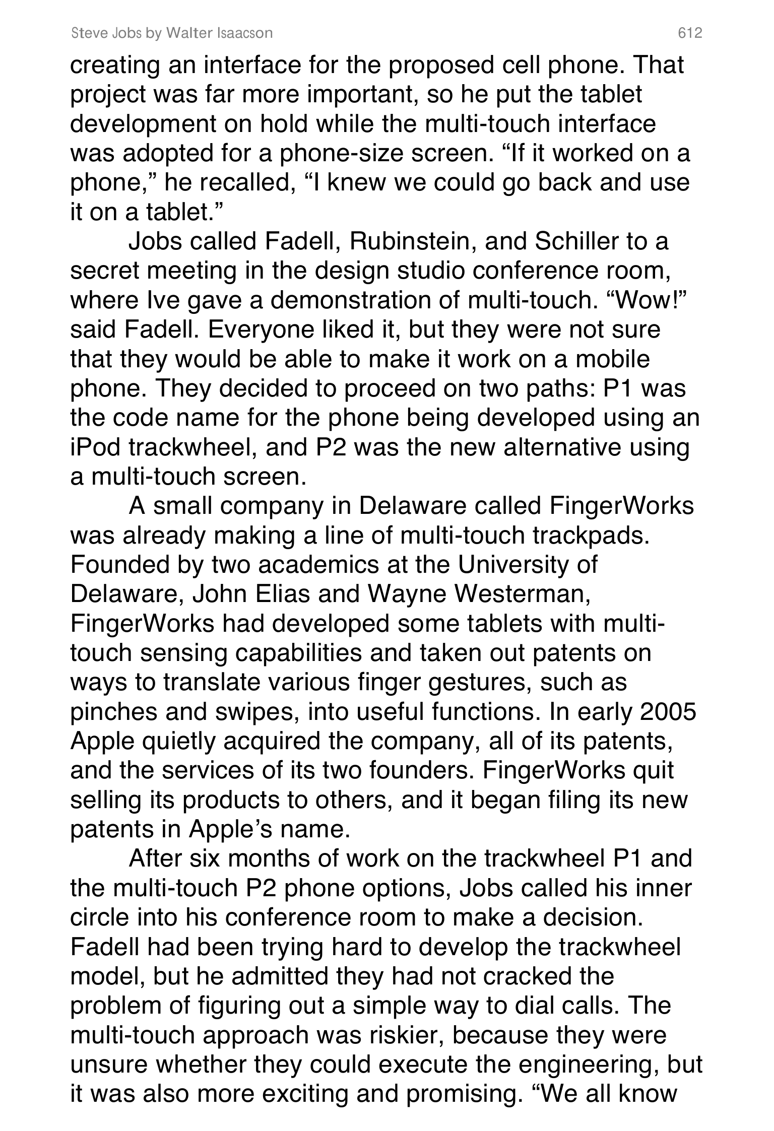 Apple Steve Jobs Biography by Walter Isaacson — page 630
