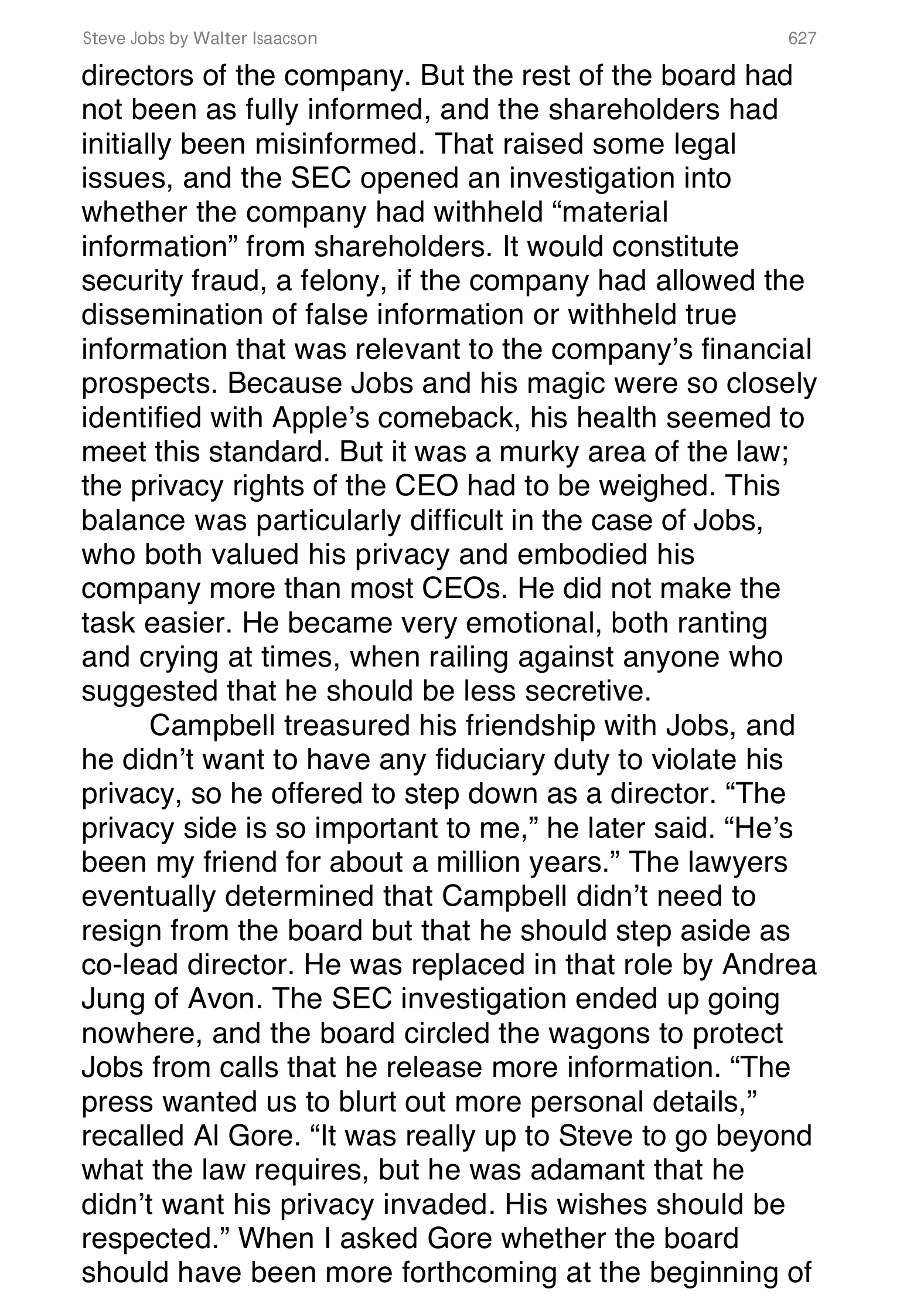 Apple Steve Jobs Biography by Walter Isaacson — page 645