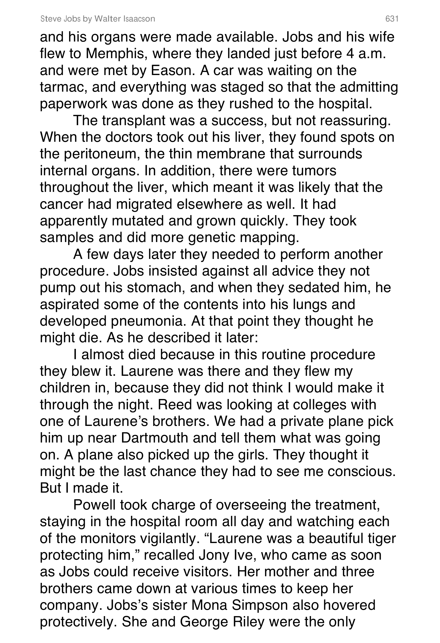 Apple Steve Jobs Biography by Walter Isaacson — page 649