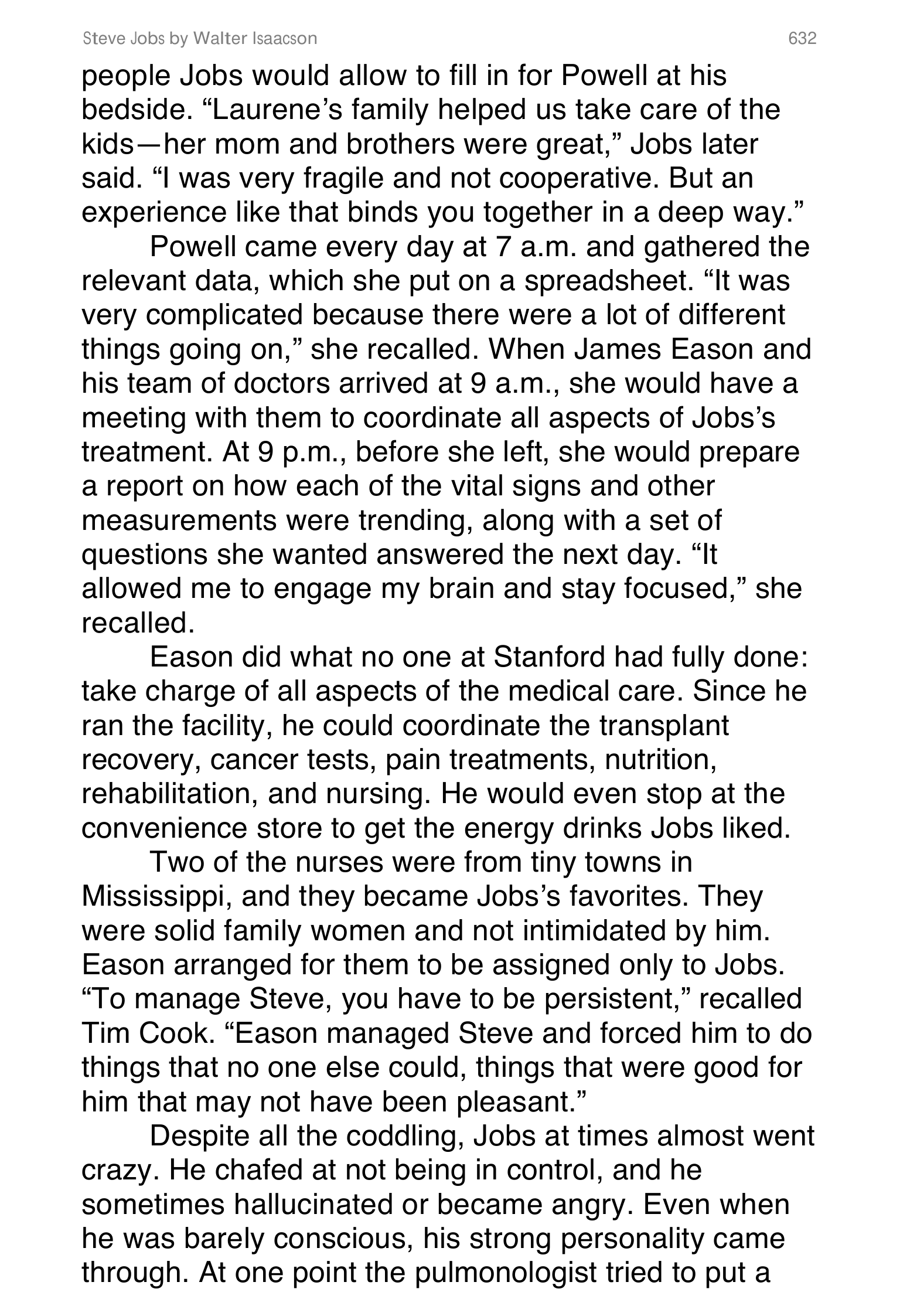 Apple Steve Jobs Biography by Walter Isaacson — page 650
