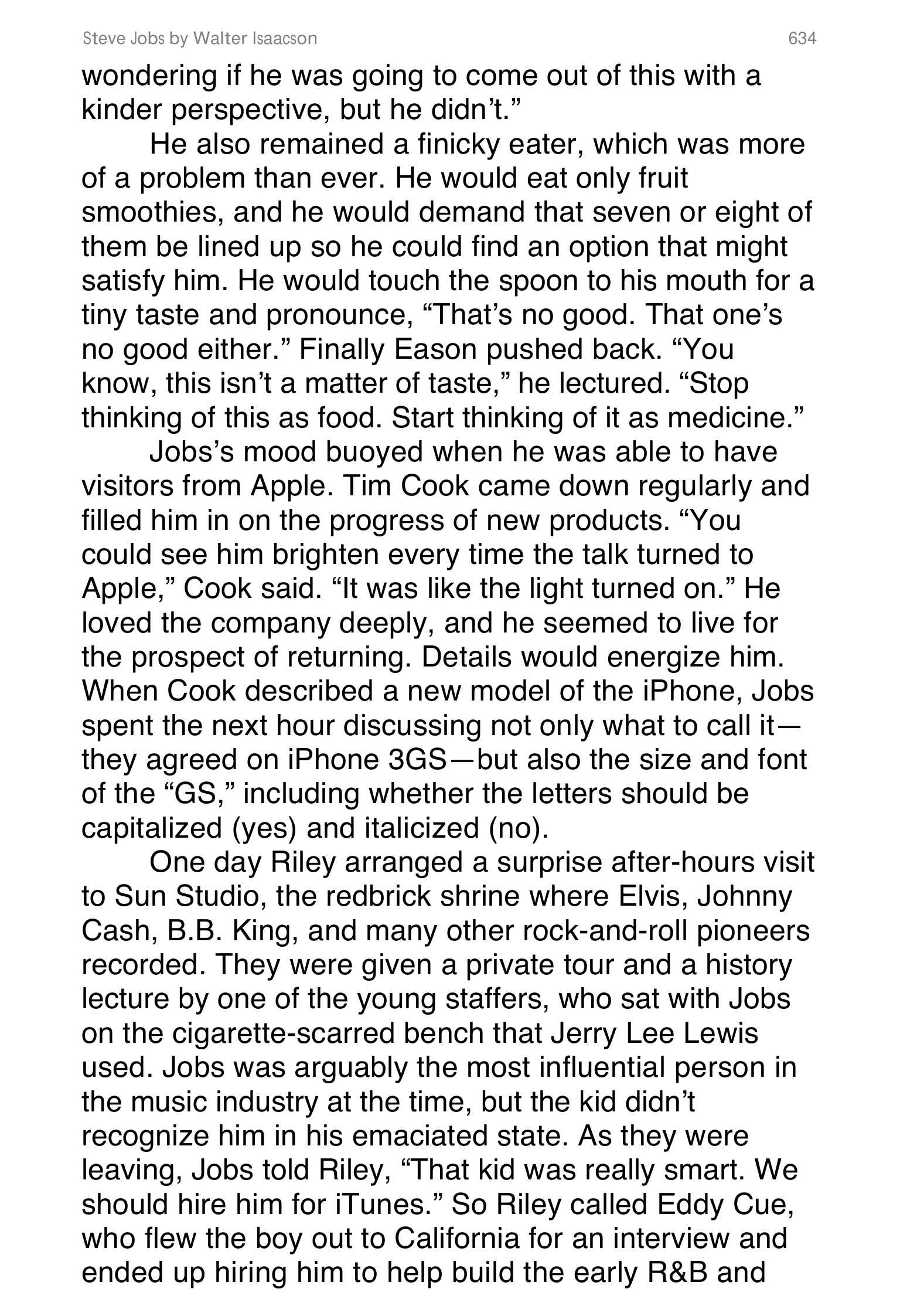 Apple Steve Jobs Biography by Walter Isaacson — page 652
