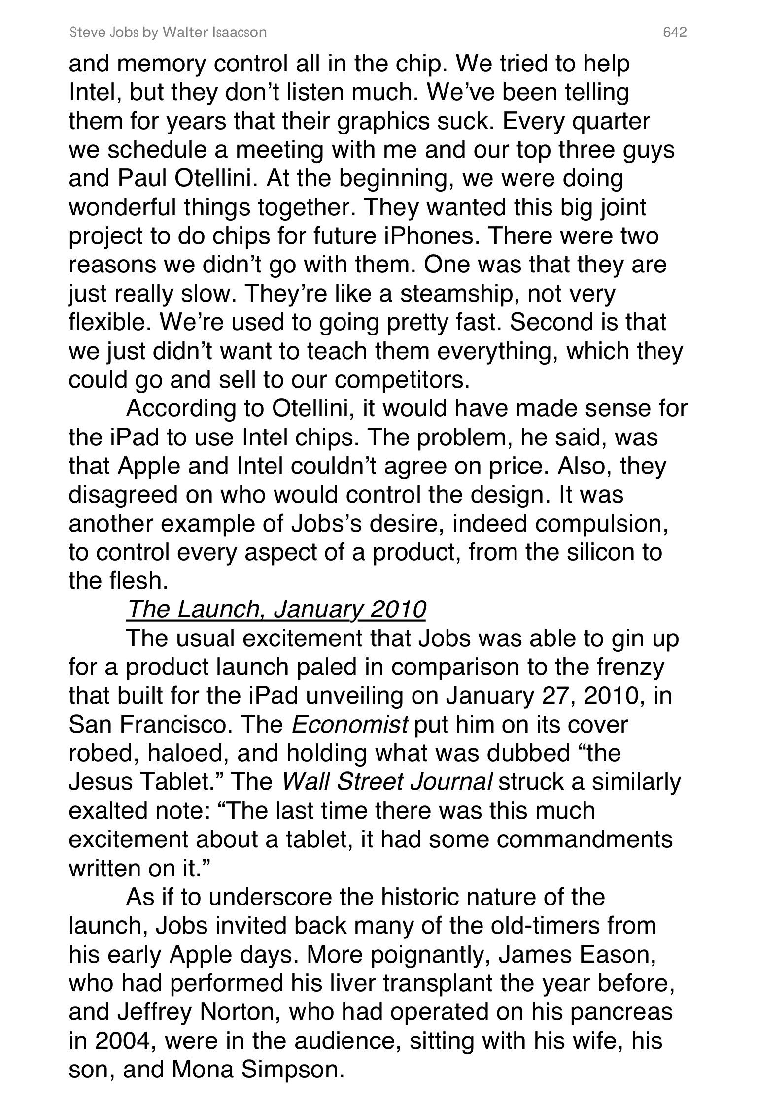 Apple Steve Jobs Biography by Walter Isaacson — page 660