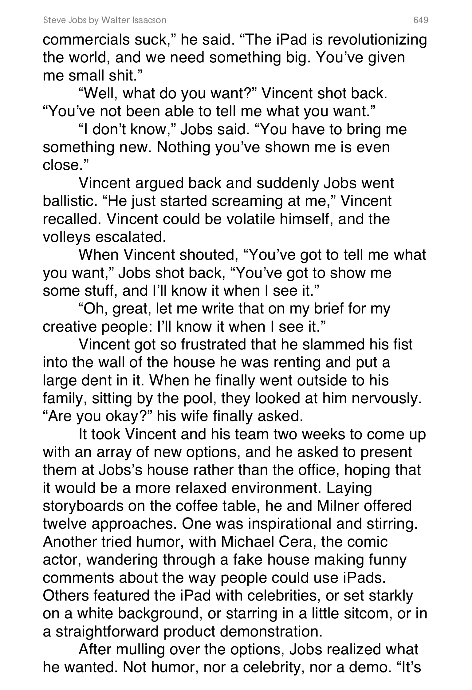 Apple Steve Jobs Biography by Walter Isaacson — page 667