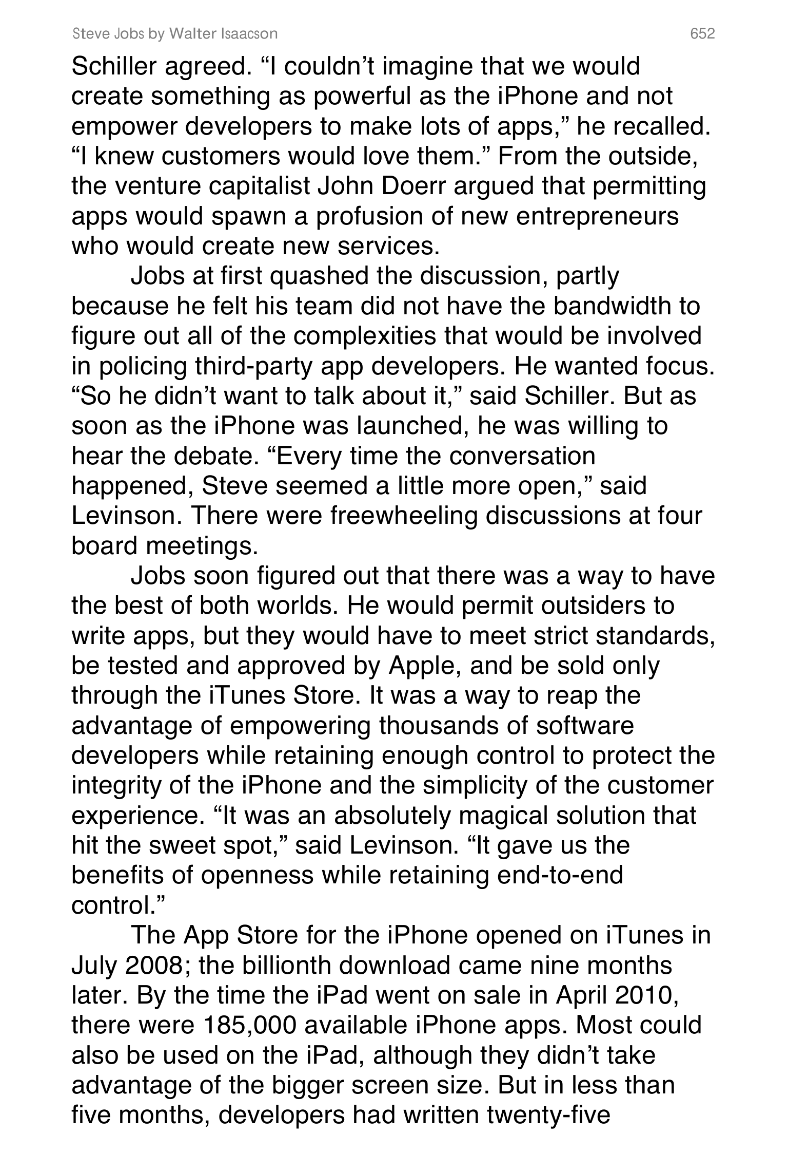 Apple Steve Jobs Biography by Walter Isaacson — page 670