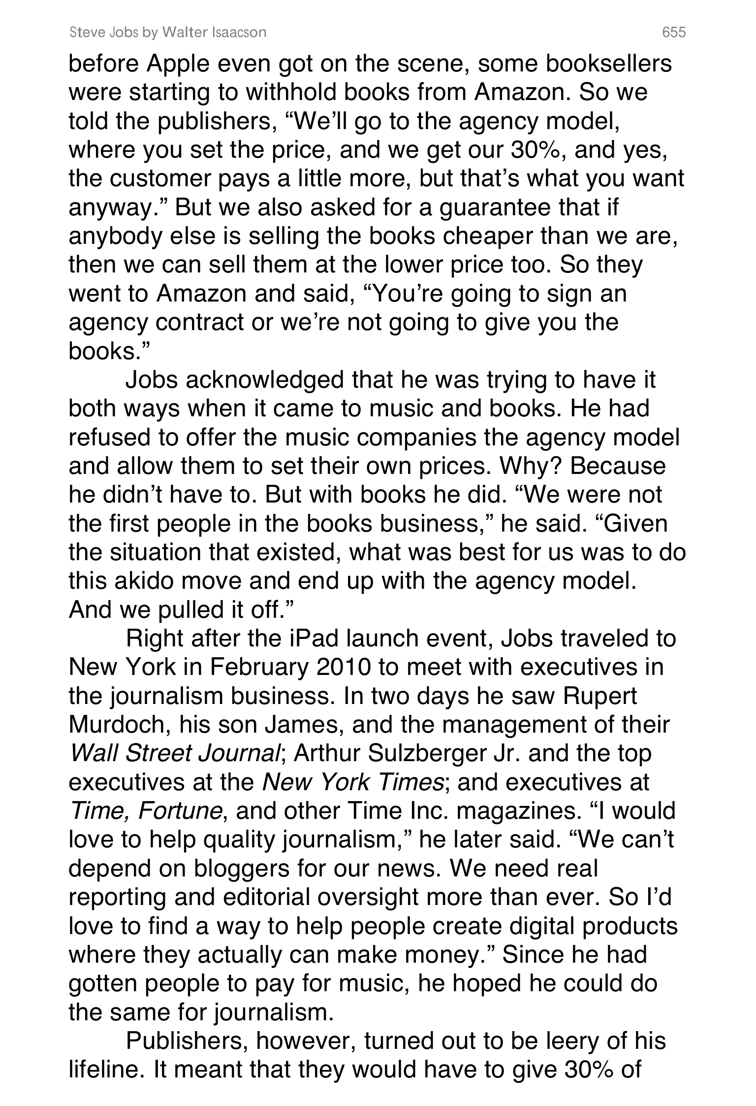Apple Steve Jobs Biography by Walter Isaacson — page 673