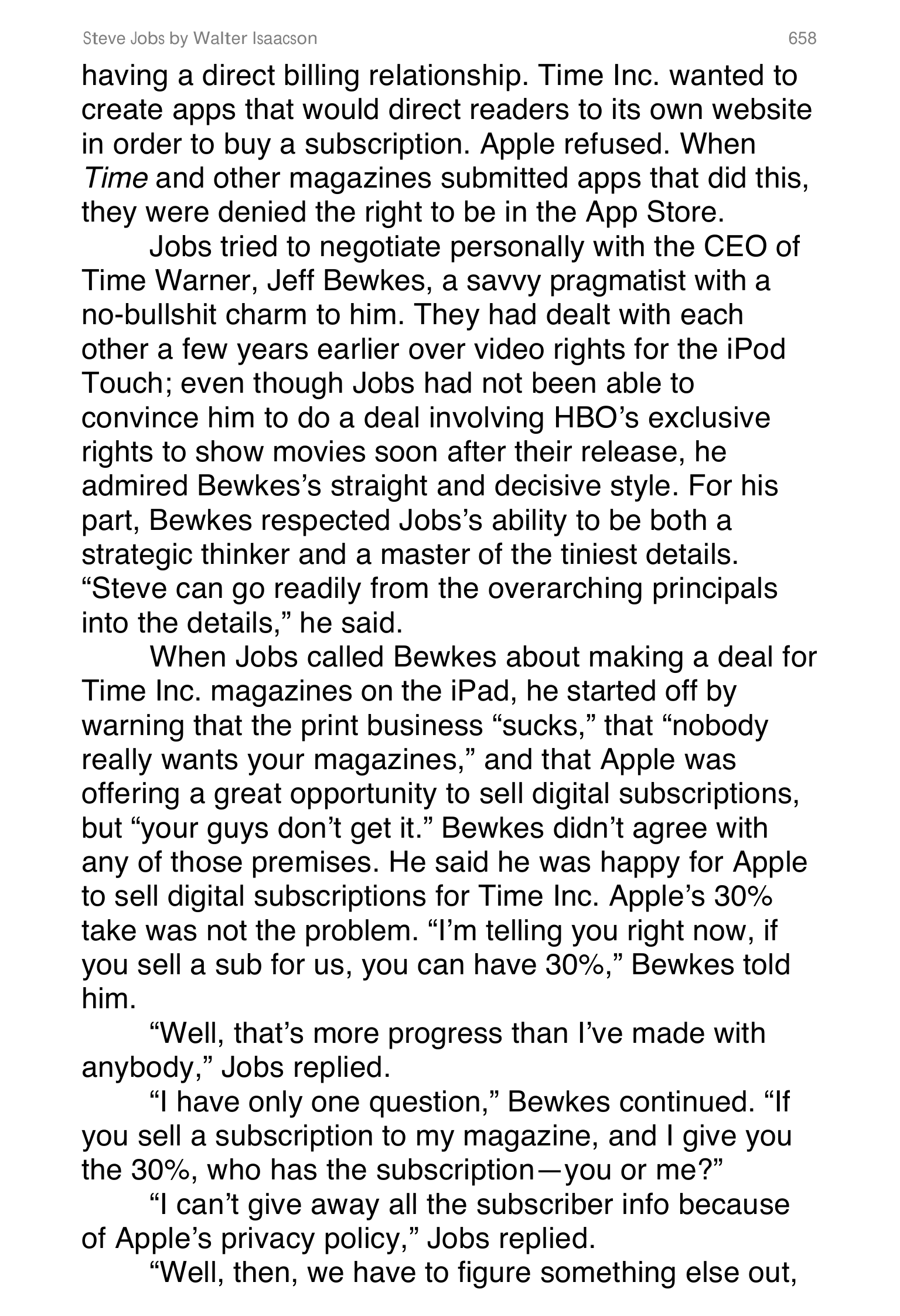 Apple Steve Jobs Biography by Walter Isaacson — page 676