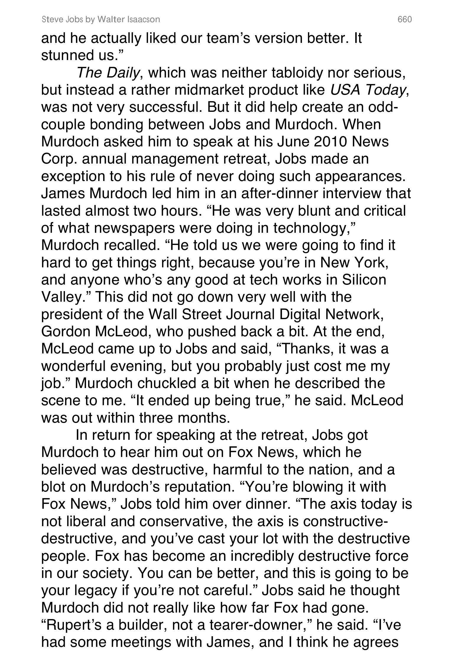 Apple Steve Jobs Biography by Walter Isaacson — page 678