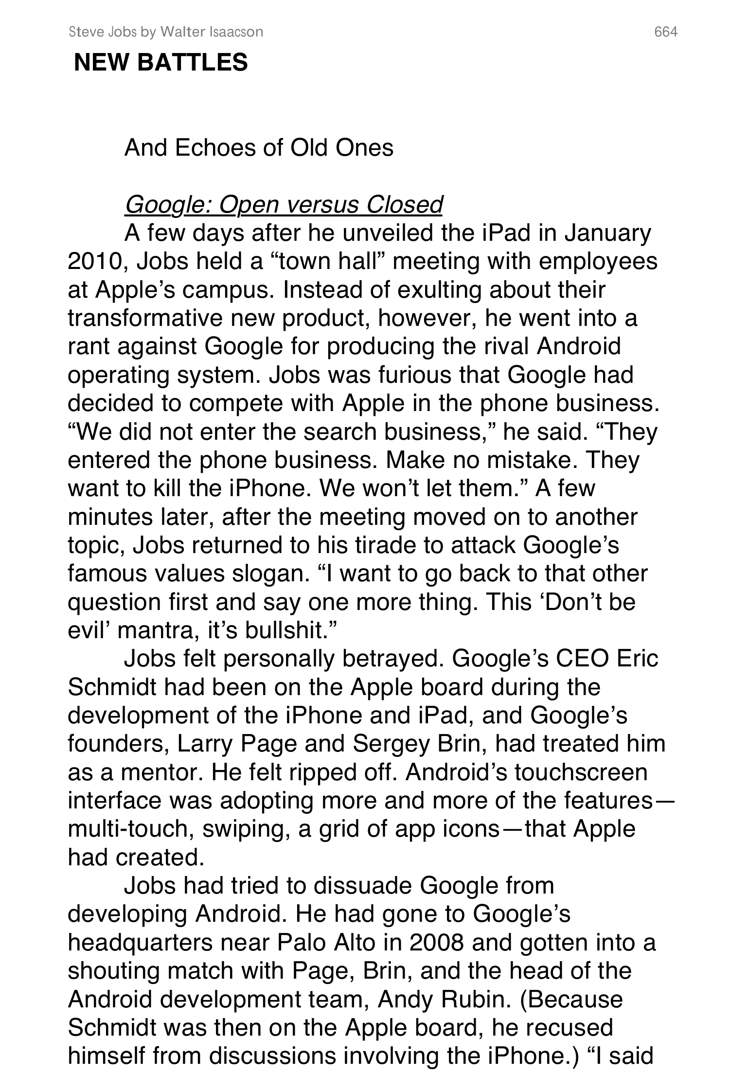 Apple Steve Jobs Biography by Walter Isaacson — page 682