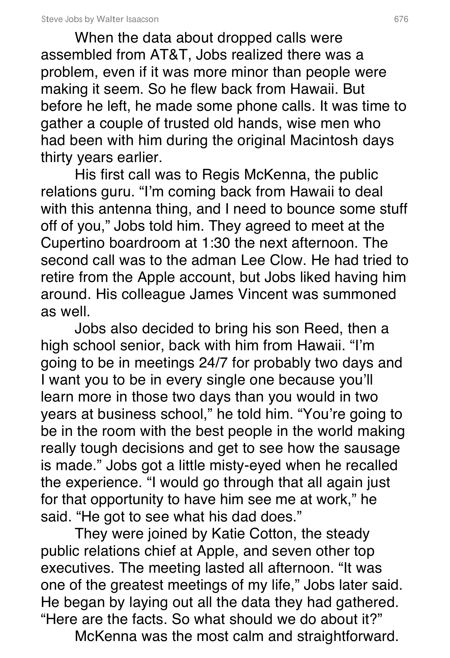 Apple Steve Jobs Biography by Walter Isaacson — page 694