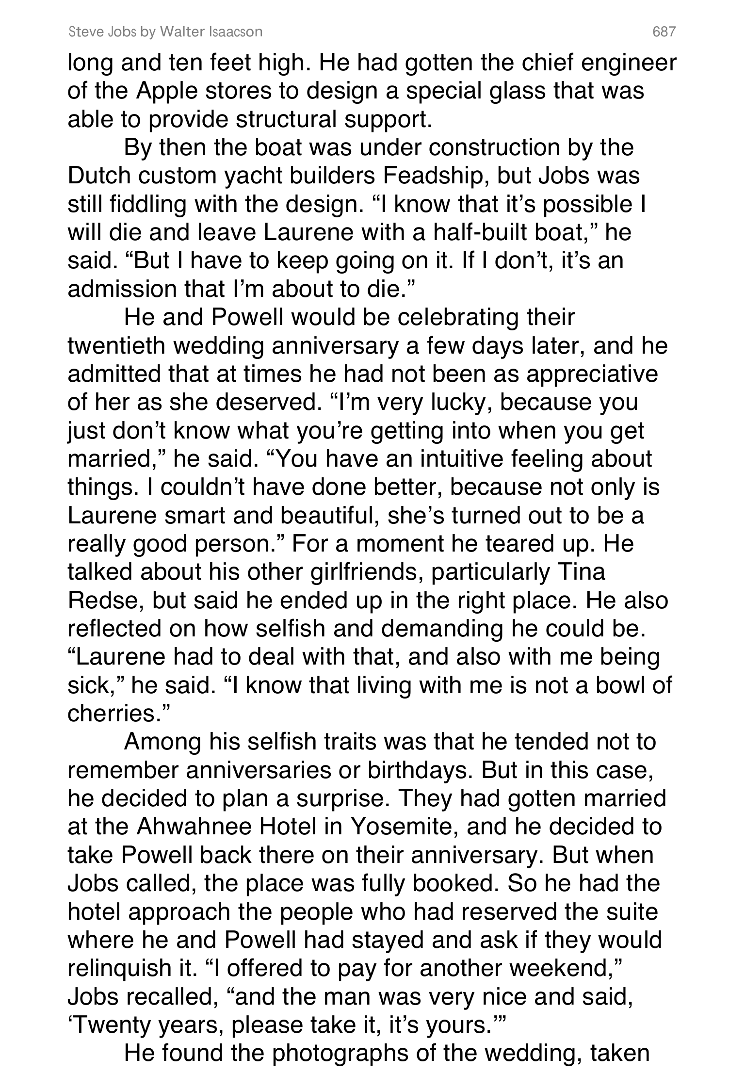 Apple Steve Jobs Biography by Walter Isaacson — page 705