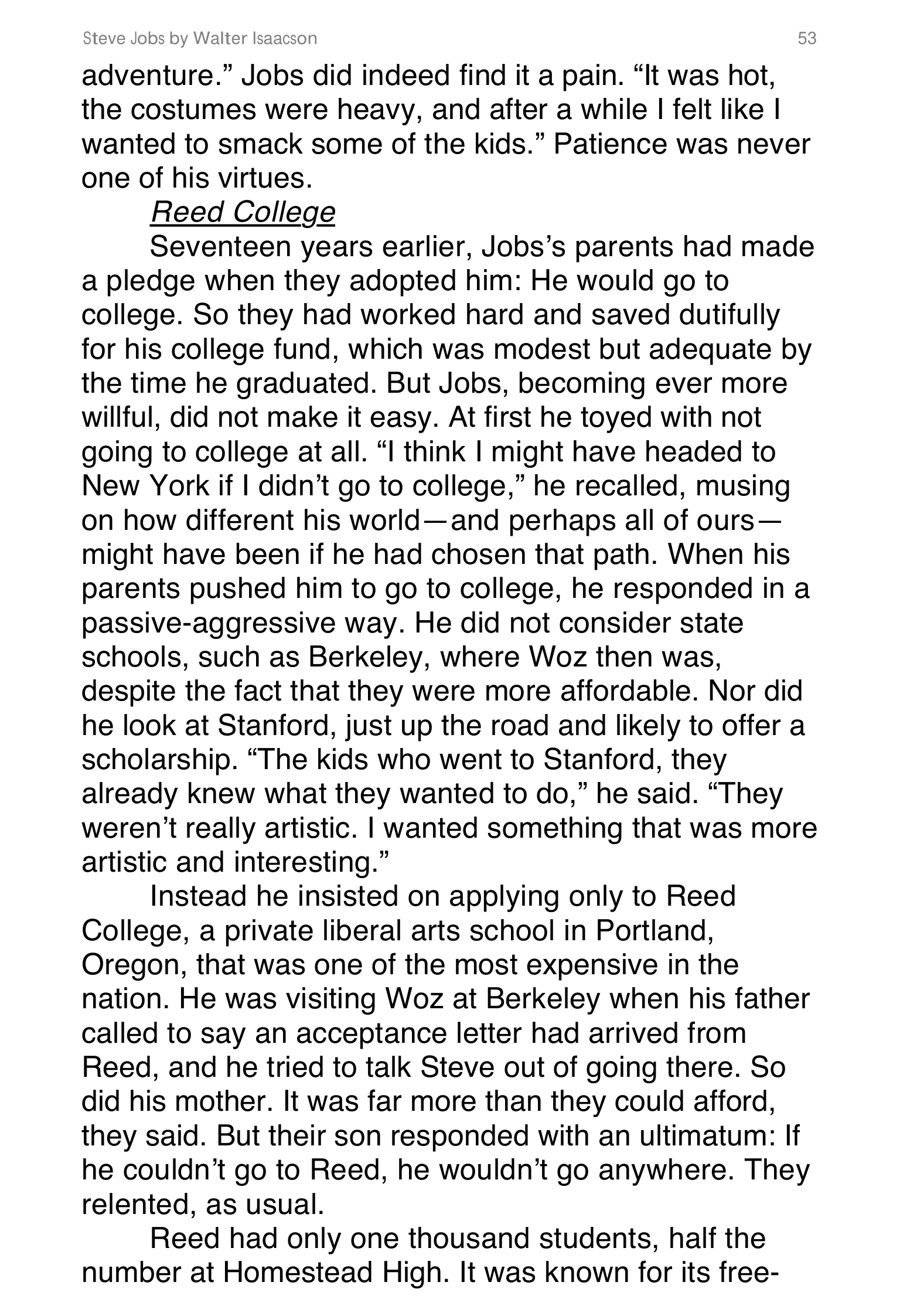 Apple Steve Jobs Biography by Walter Isaacson — page 71