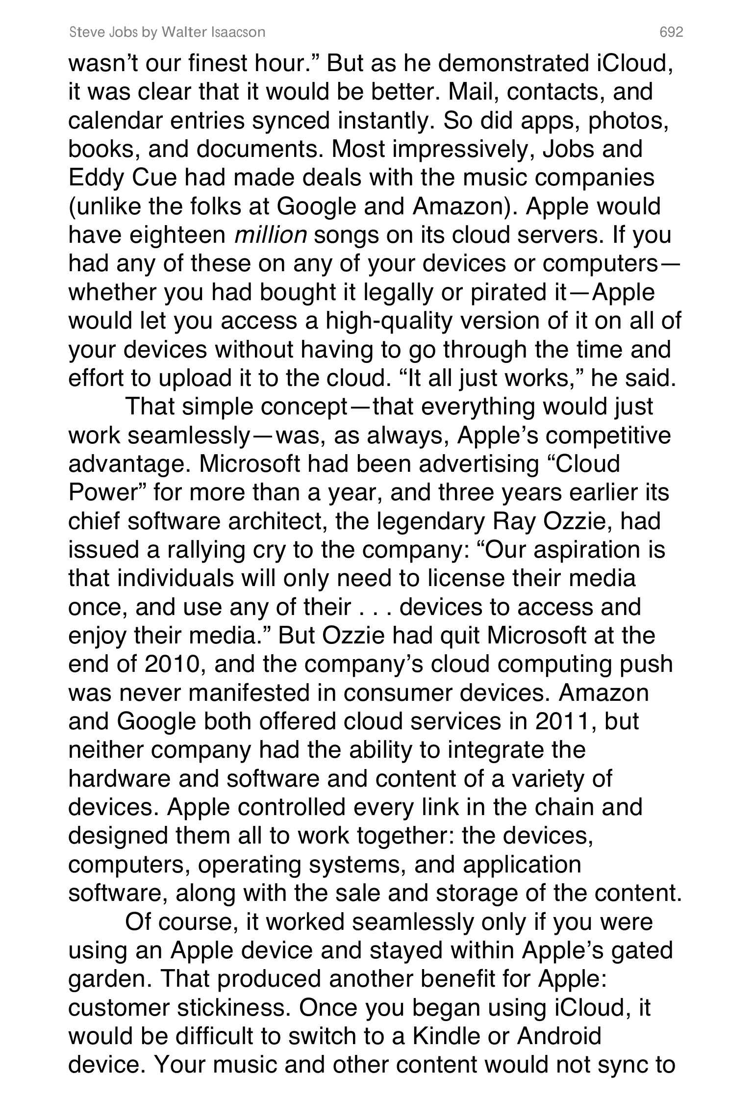 Apple Steve Jobs Biography by Walter Isaacson — page 710