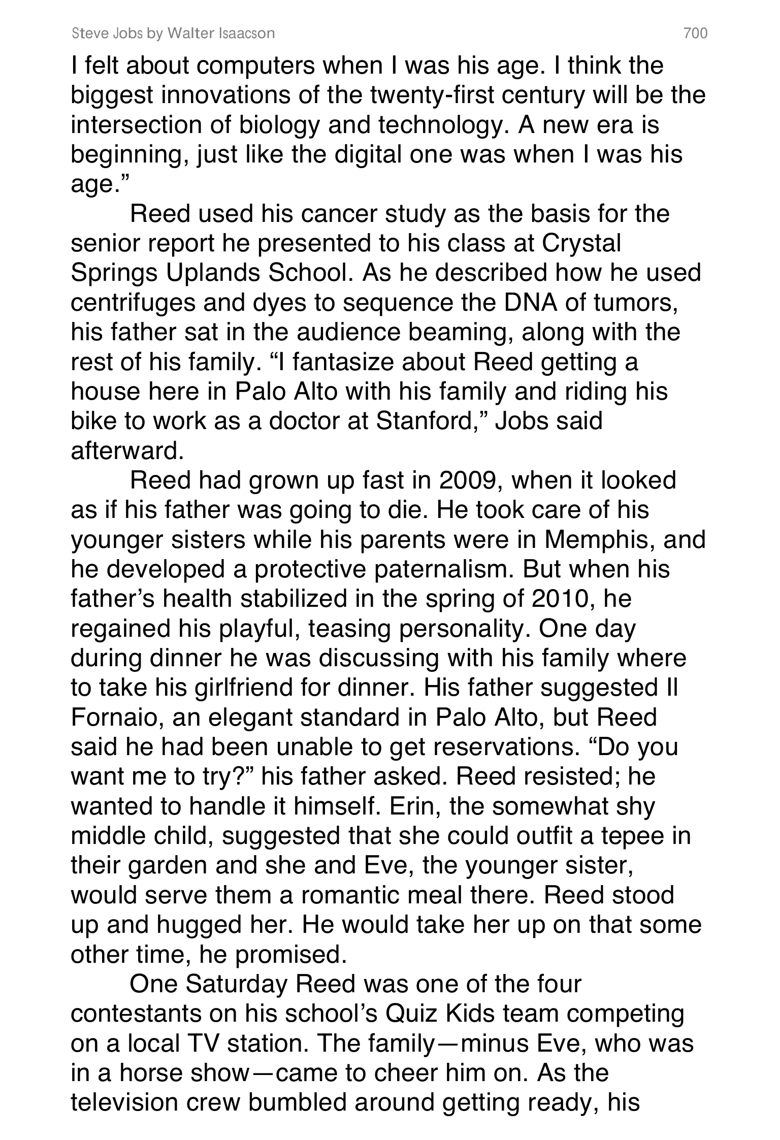 Apple Steve Jobs Biography by Walter Isaacson — page 718