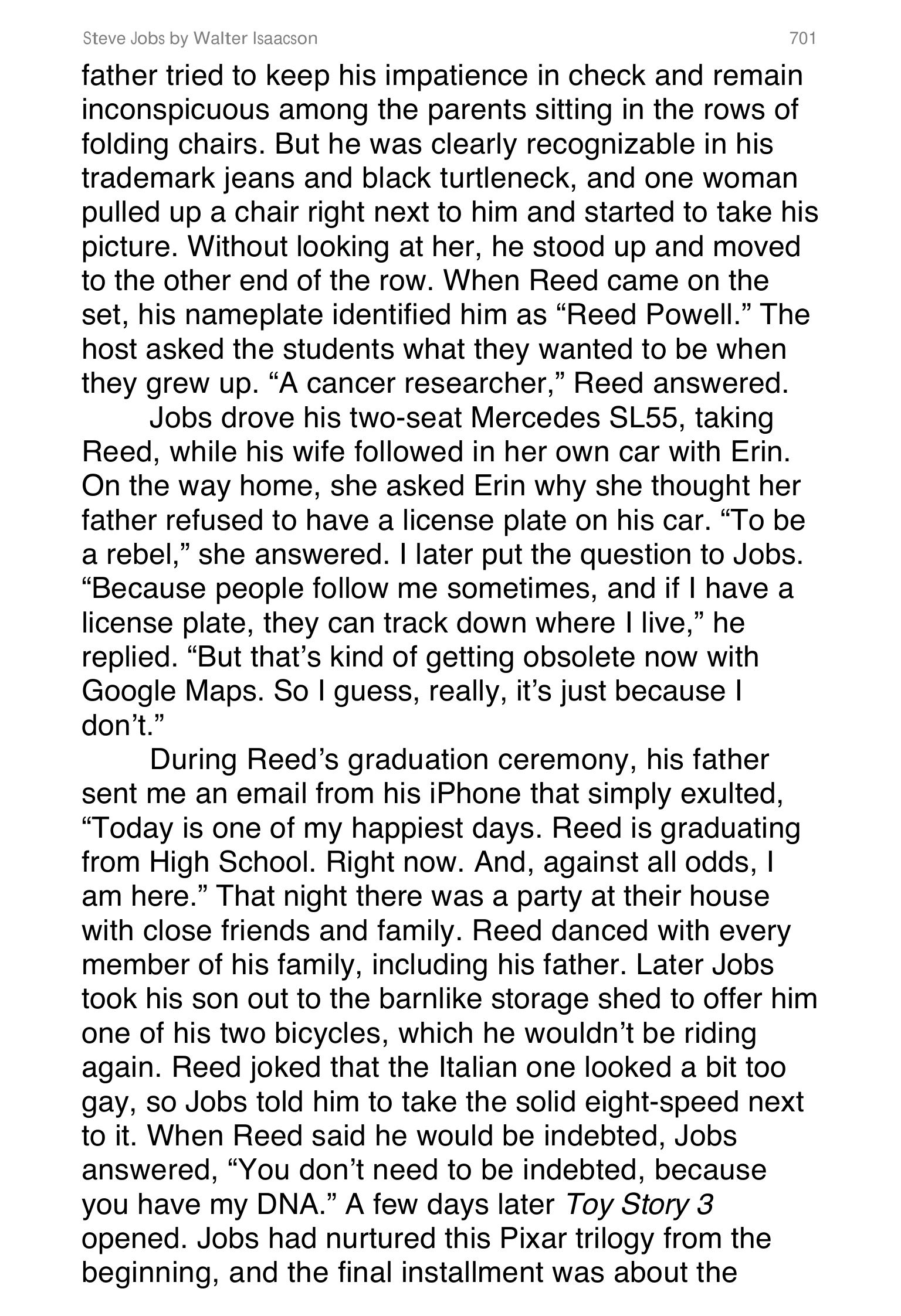 Apple Steve Jobs Biography by Walter Isaacson — page 719