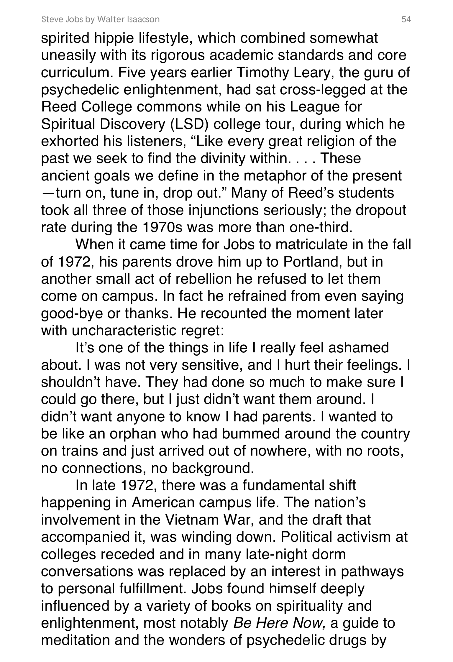 Apple Steve Jobs Biography by Walter Isaacson — page 72