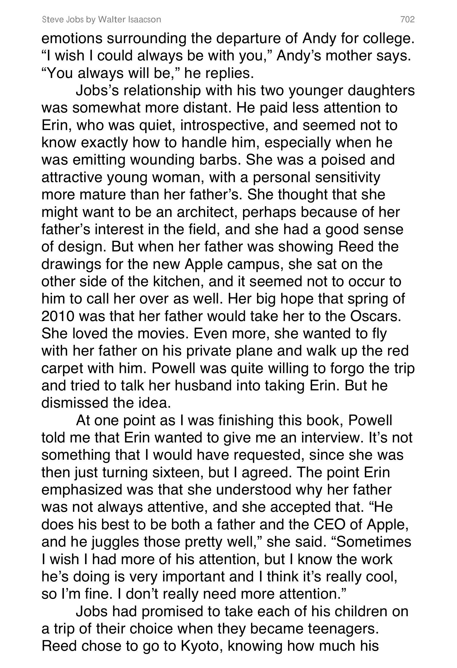 Apple Steve Jobs Biography by Walter Isaacson — page 720