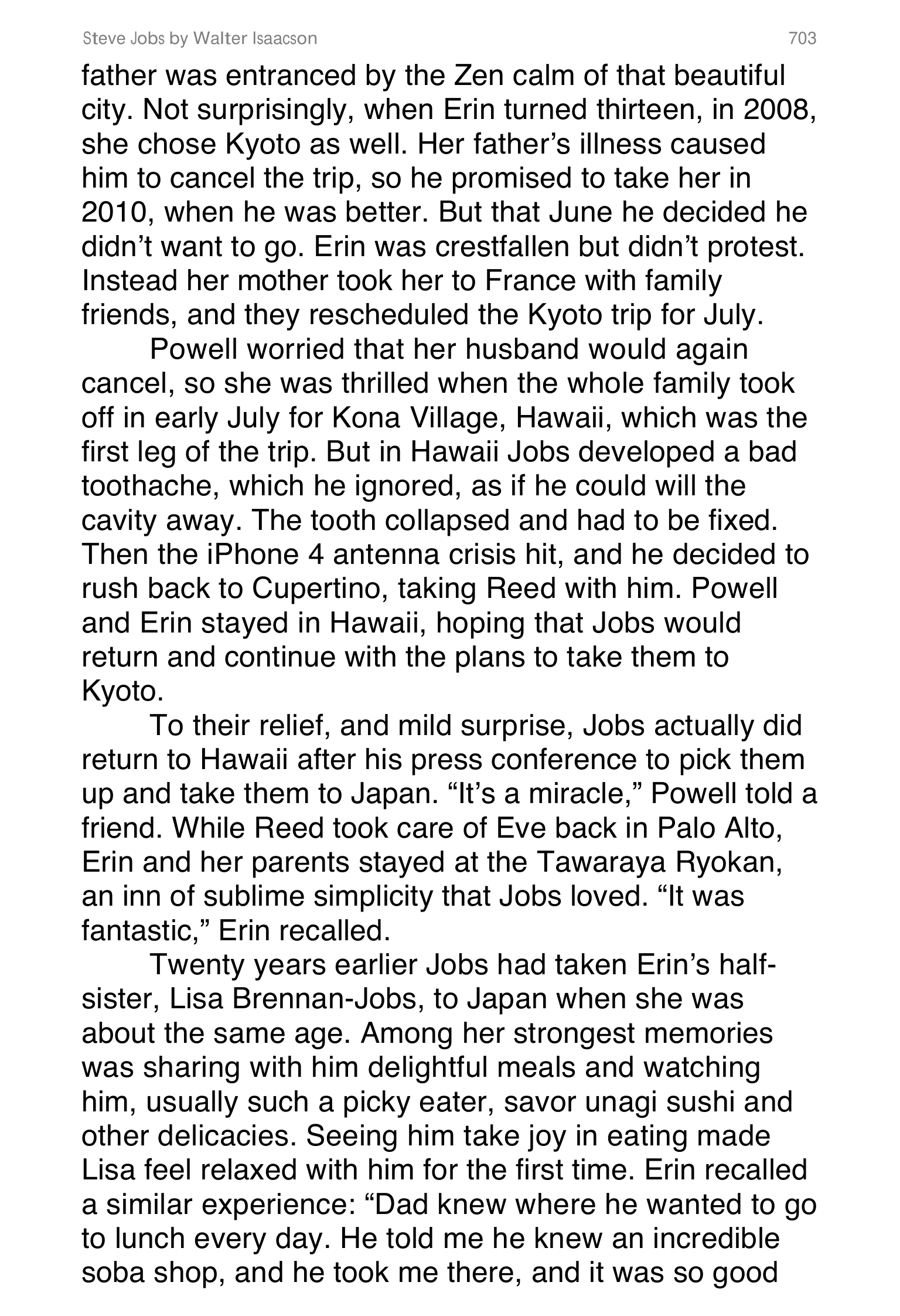 Apple Steve Jobs Biography by Walter Isaacson — page 721