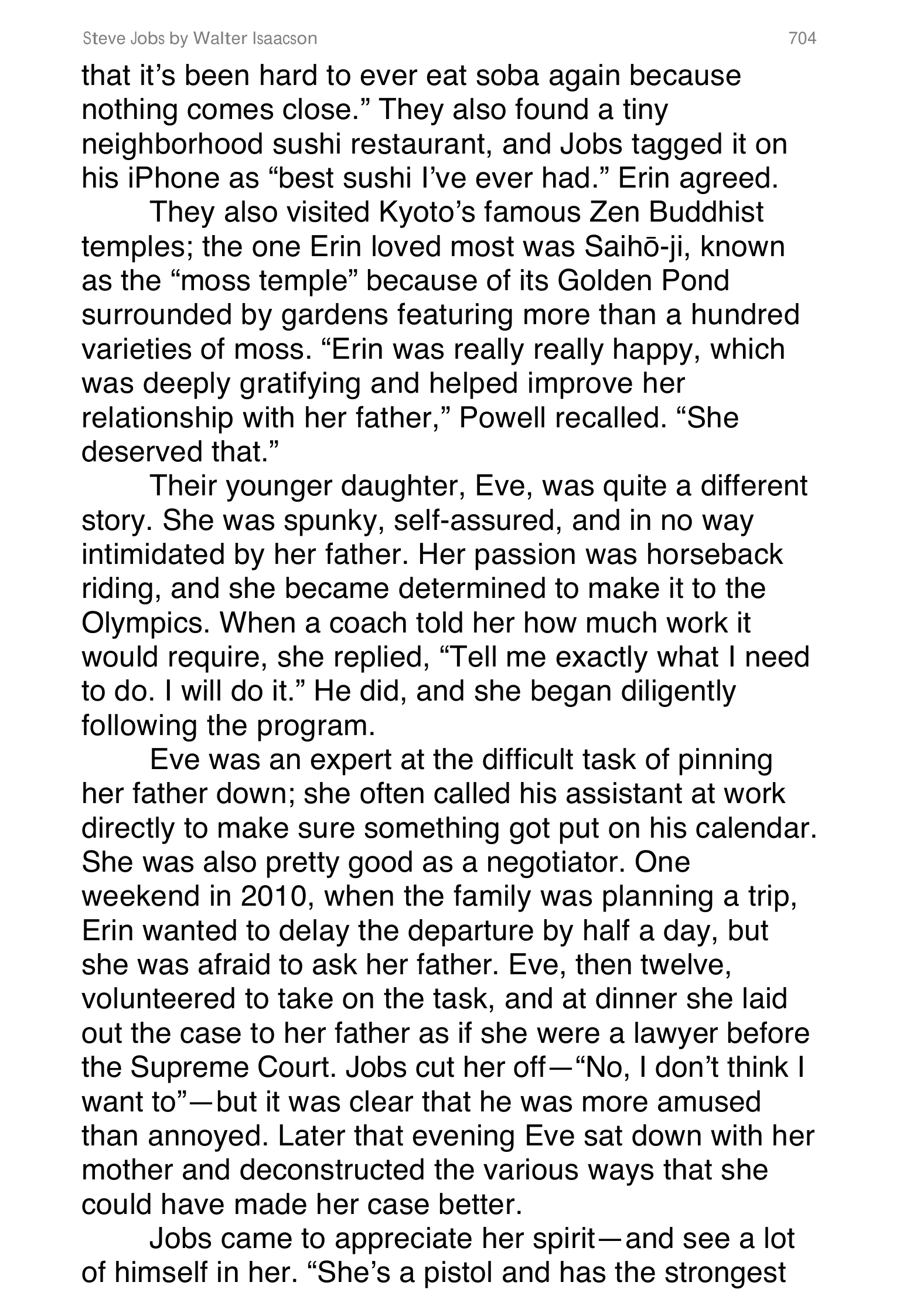 Apple Steve Jobs Biography by Walter Isaacson — page 722