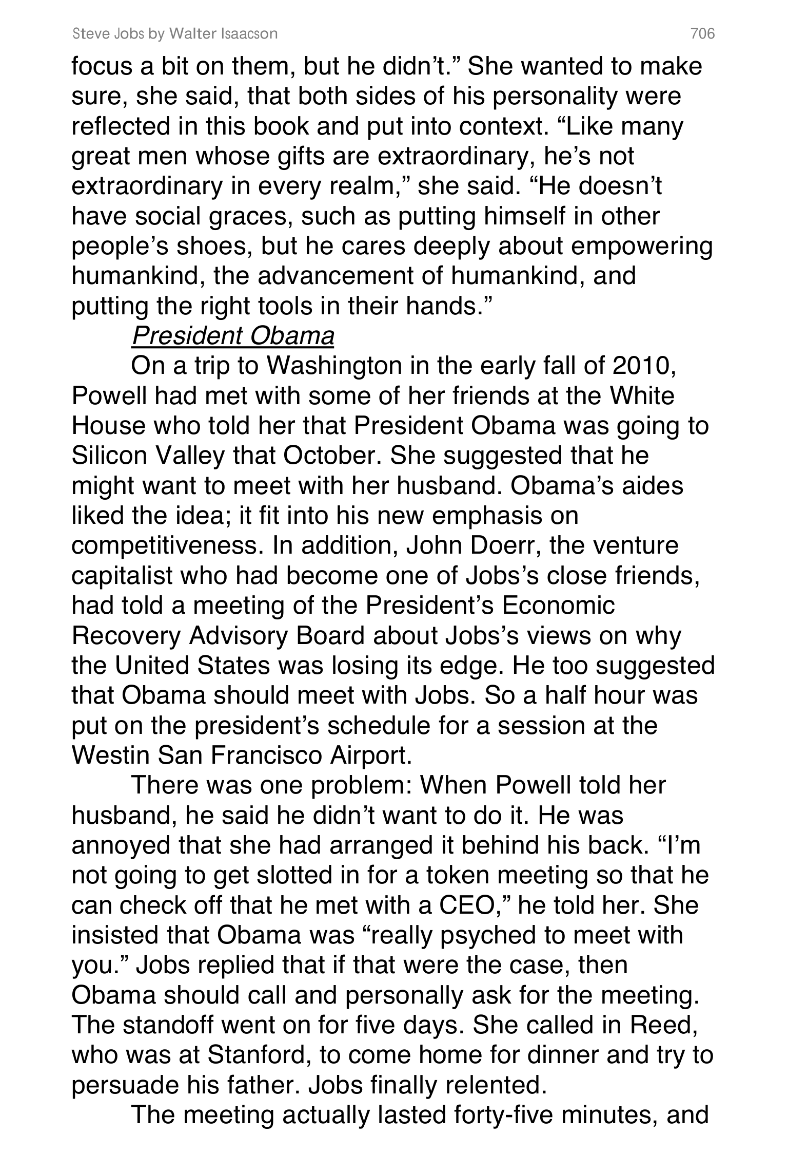 Apple Steve Jobs Biography by Walter Isaacson — page 724
