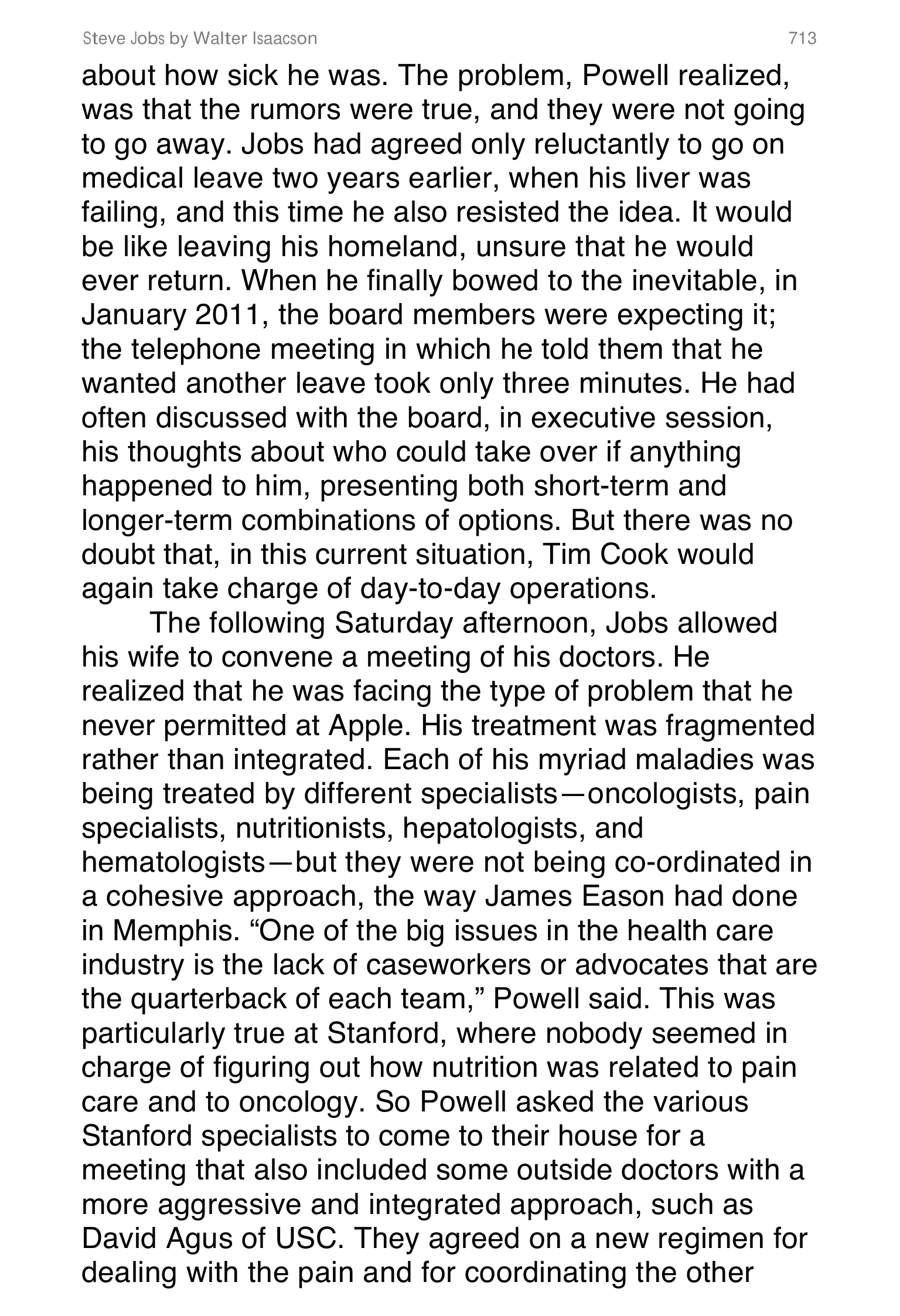Apple Steve Jobs Biography by Walter Isaacson — page 731
