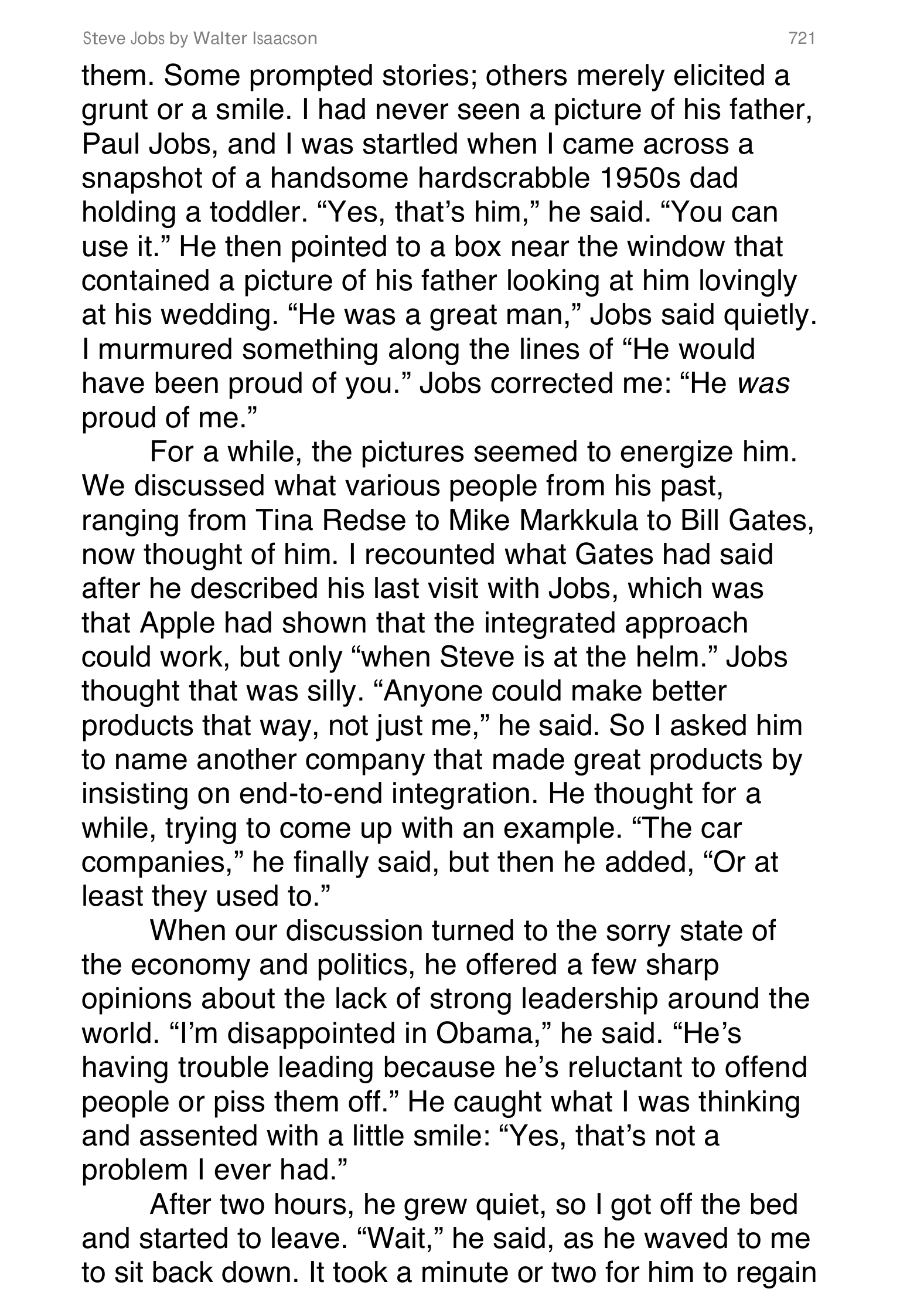 Apple Steve Jobs Biography by Walter Isaacson — page 739