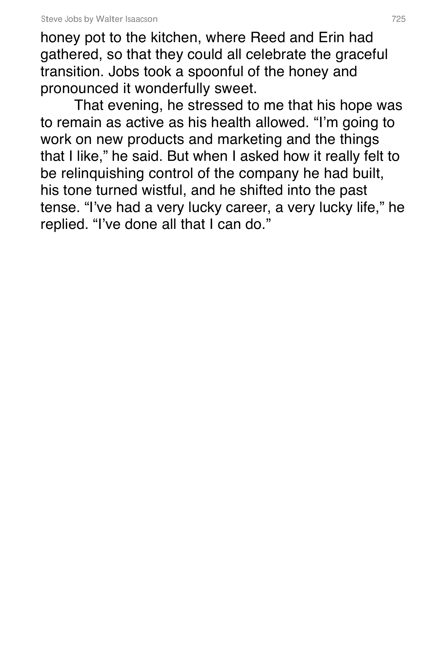 Apple Steve Jobs Biography by Walter Isaacson — page 743