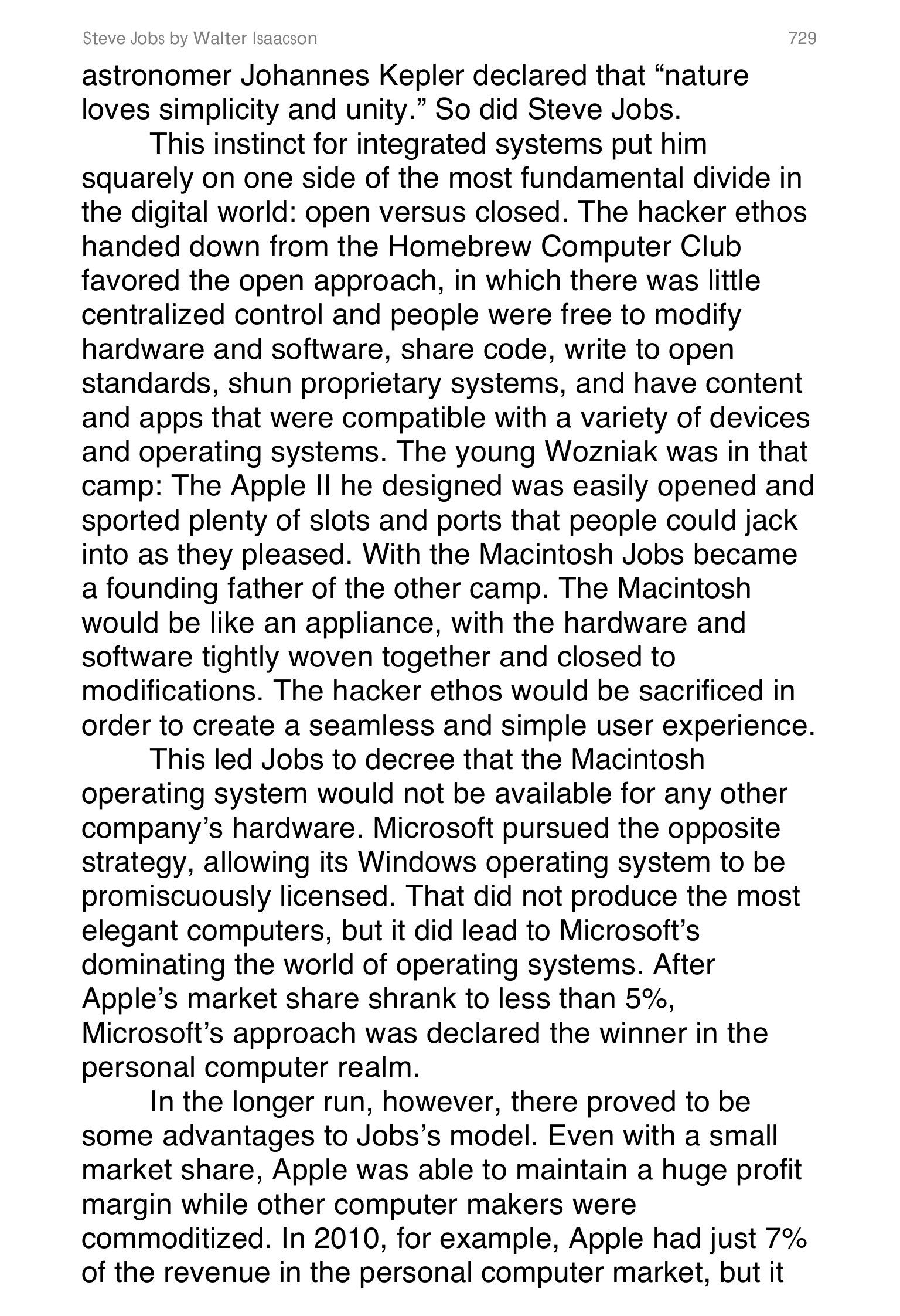Apple Steve Jobs Biography by Walter Isaacson — page 747