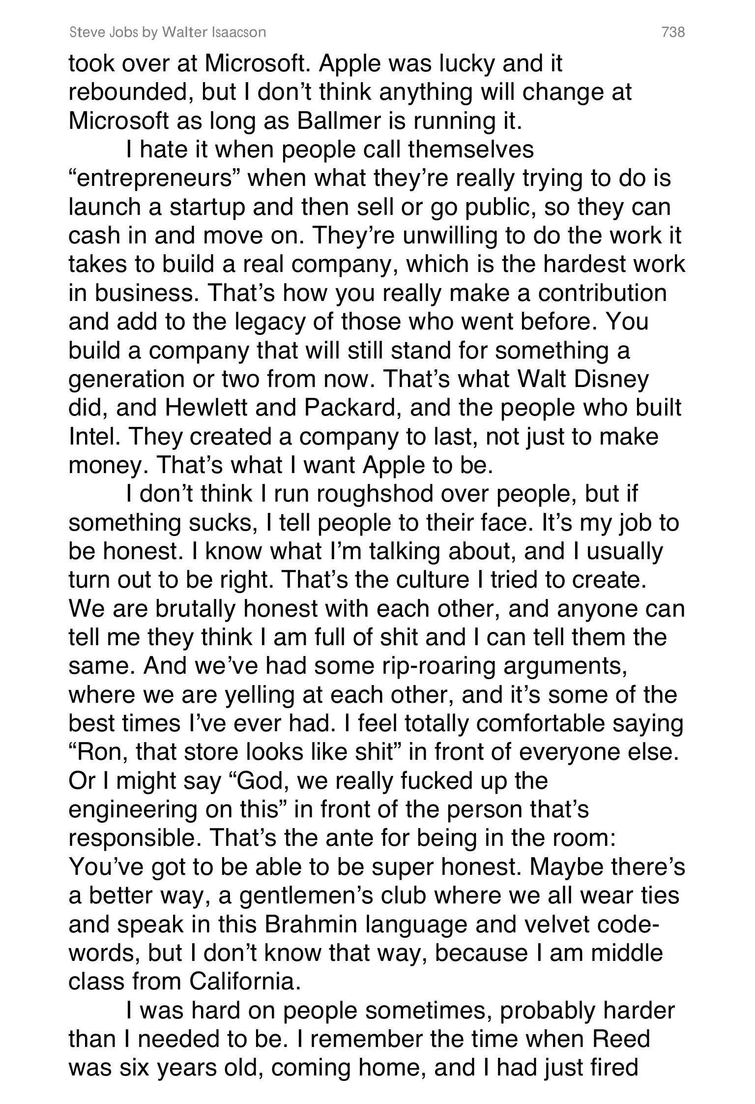 Apple Steve Jobs Biography by Walter Isaacson — page 756
