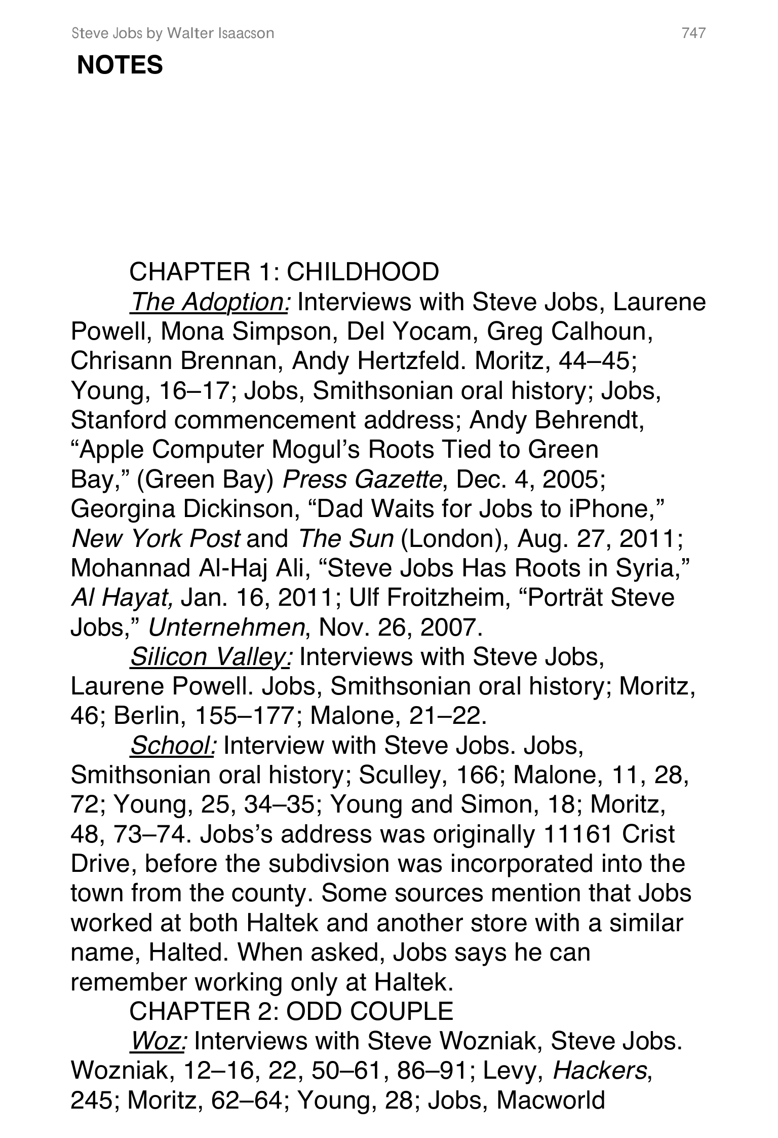 Apple Steve Jobs Biography by Walter Isaacson — page 765