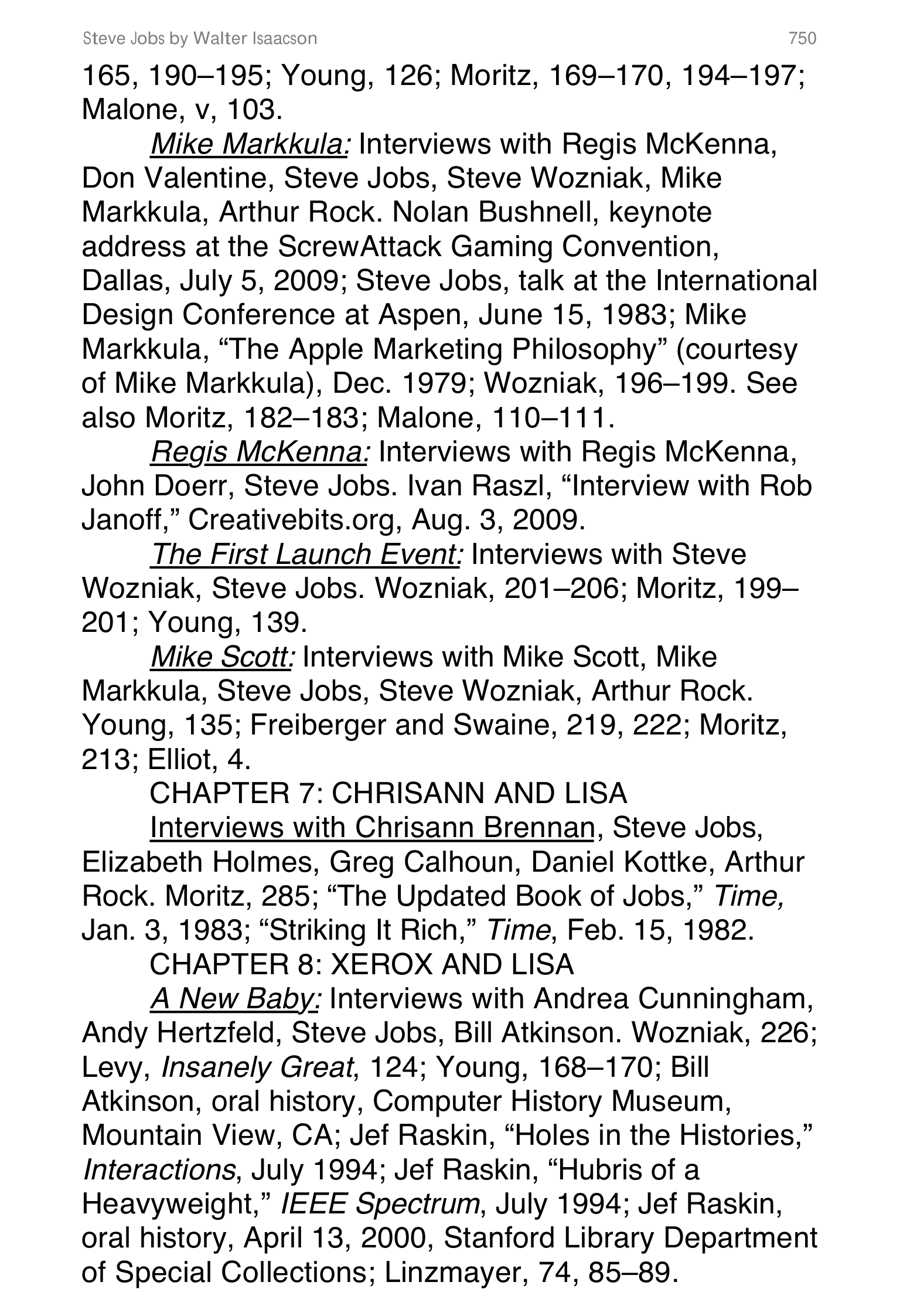 Apple Steve Jobs Biography by Walter Isaacson — page 768