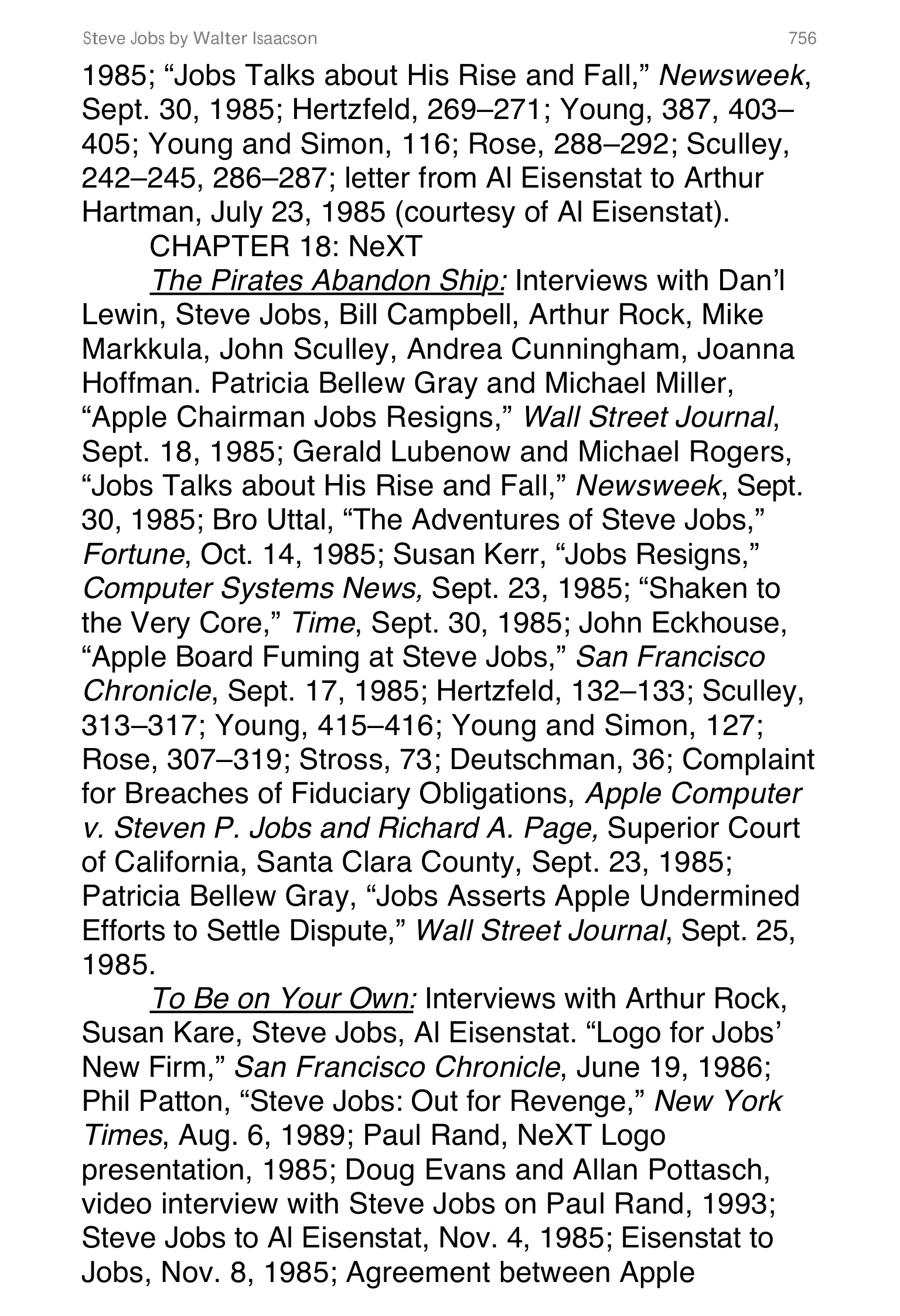 Apple Steve Jobs Biography by Walter Isaacson — page 774