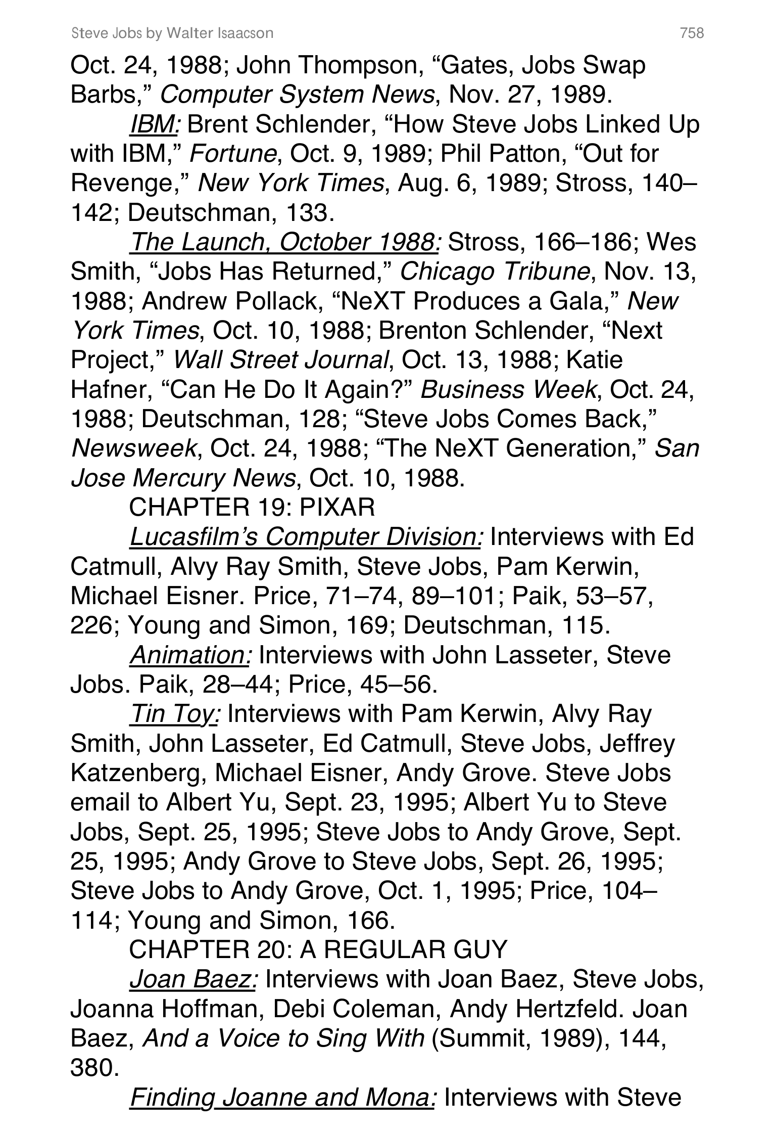 Apple Steve Jobs Biography by Walter Isaacson — page 776