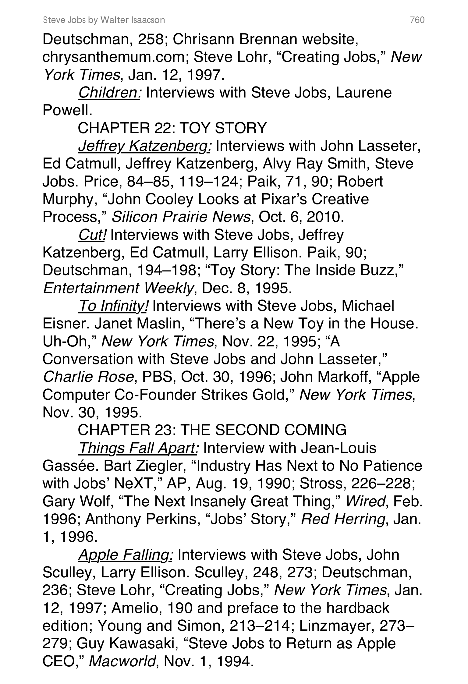 Apple Steve Jobs Biography by Walter Isaacson — page 778