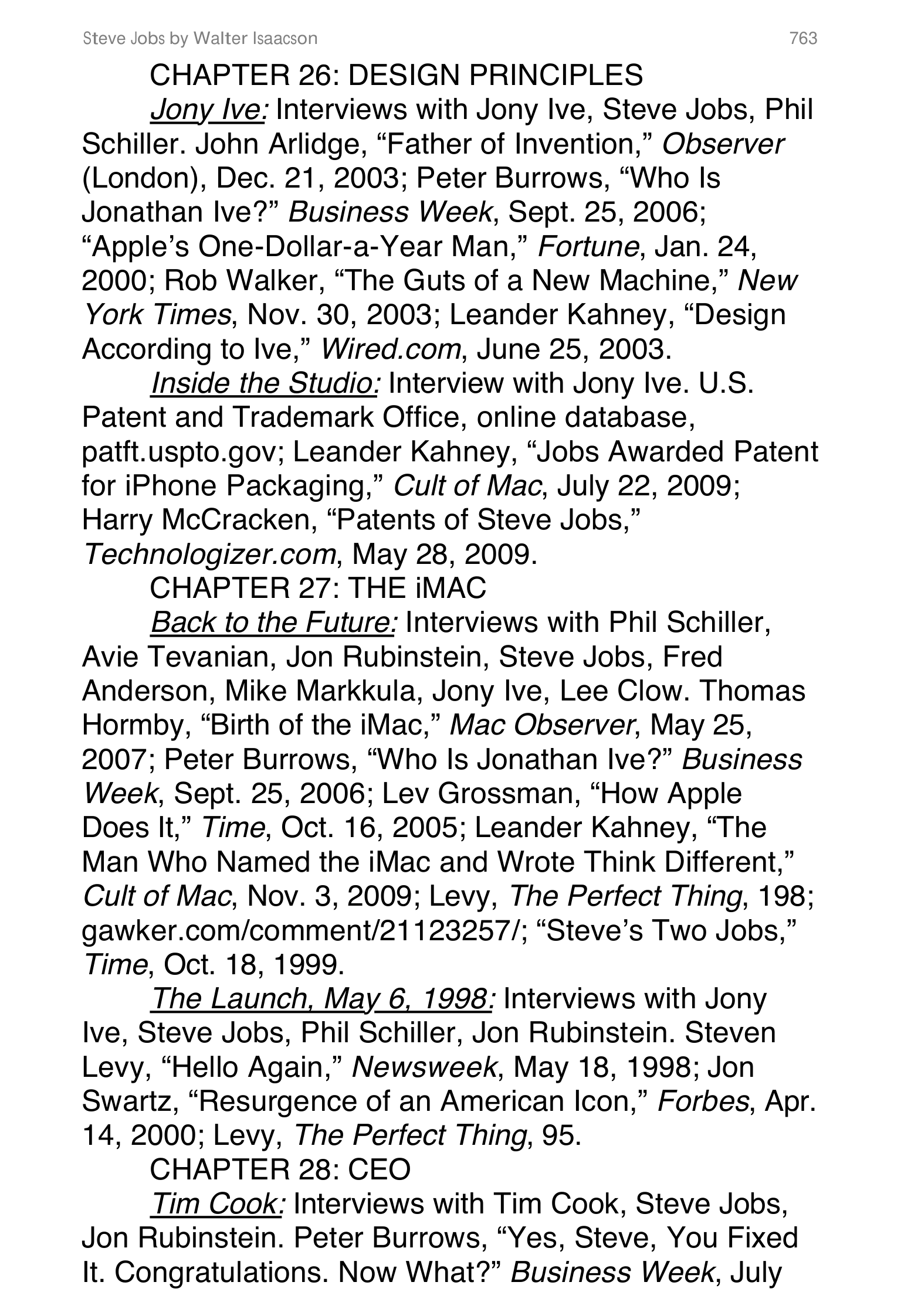 Apple Steve Jobs Biography by Walter Isaacson — page 781