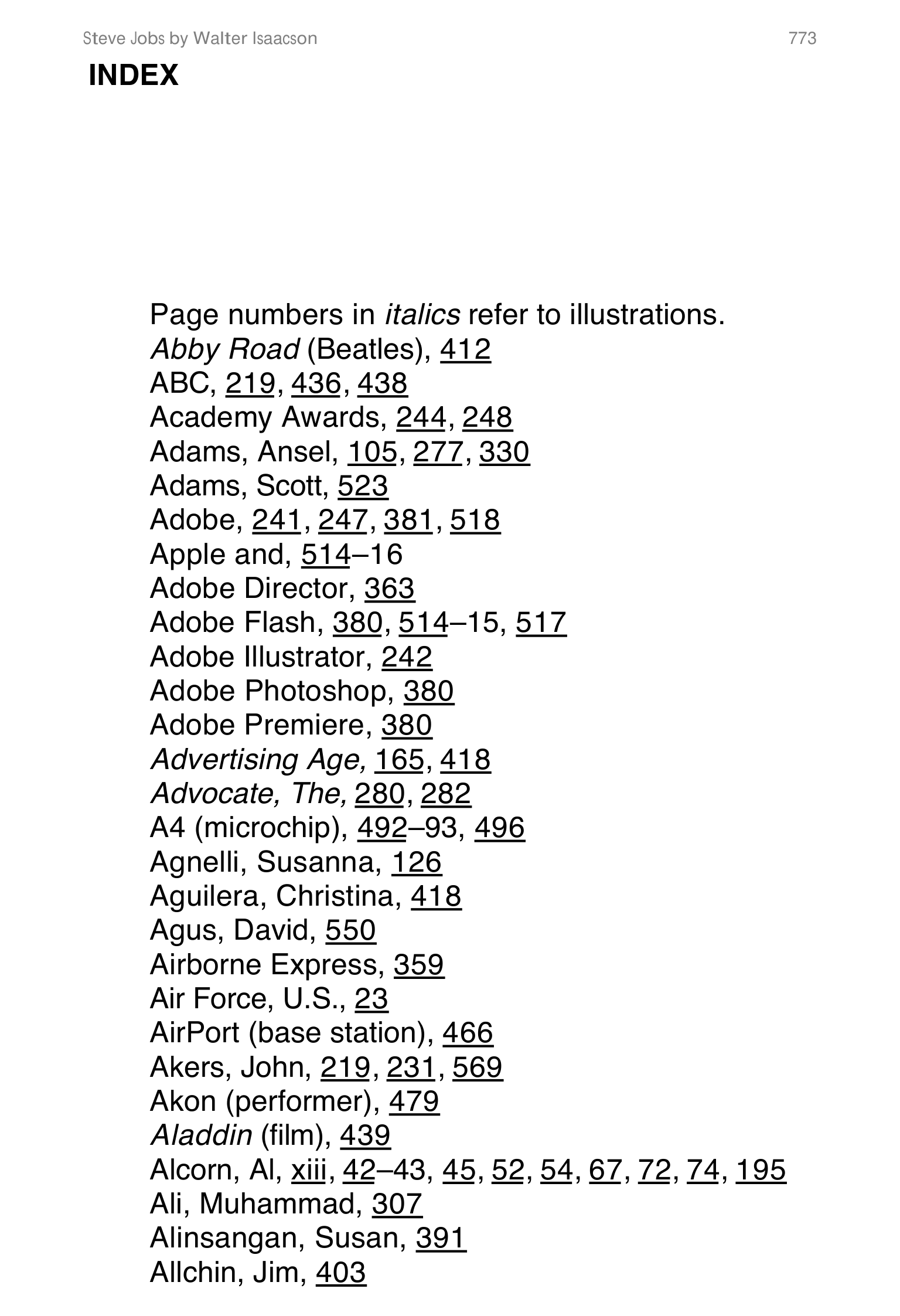 Apple Steve Jobs Biography by Walter Isaacson — page 791
