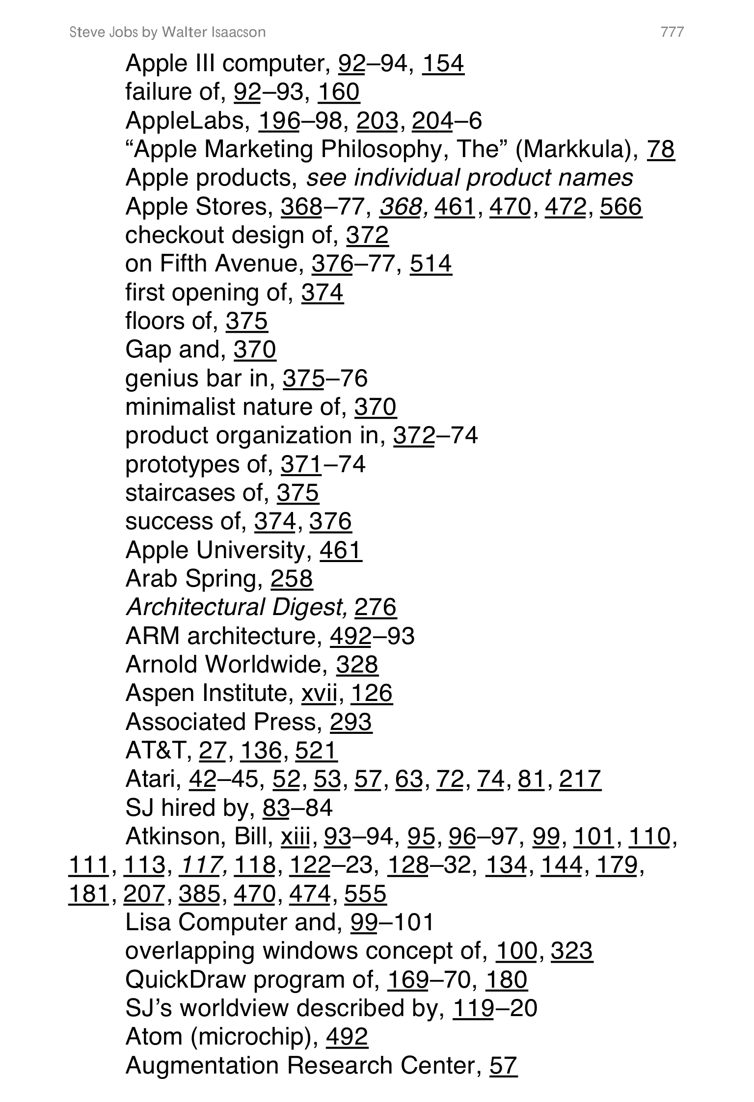 Apple Steve Jobs Biography by Walter Isaacson — page 795