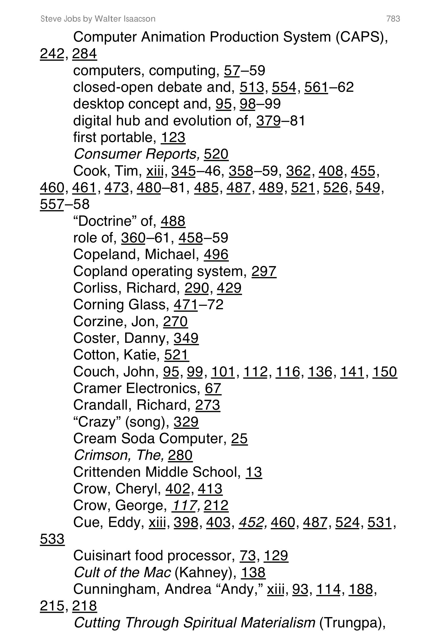 Apple Steve Jobs Biography by Walter Isaacson — page 801