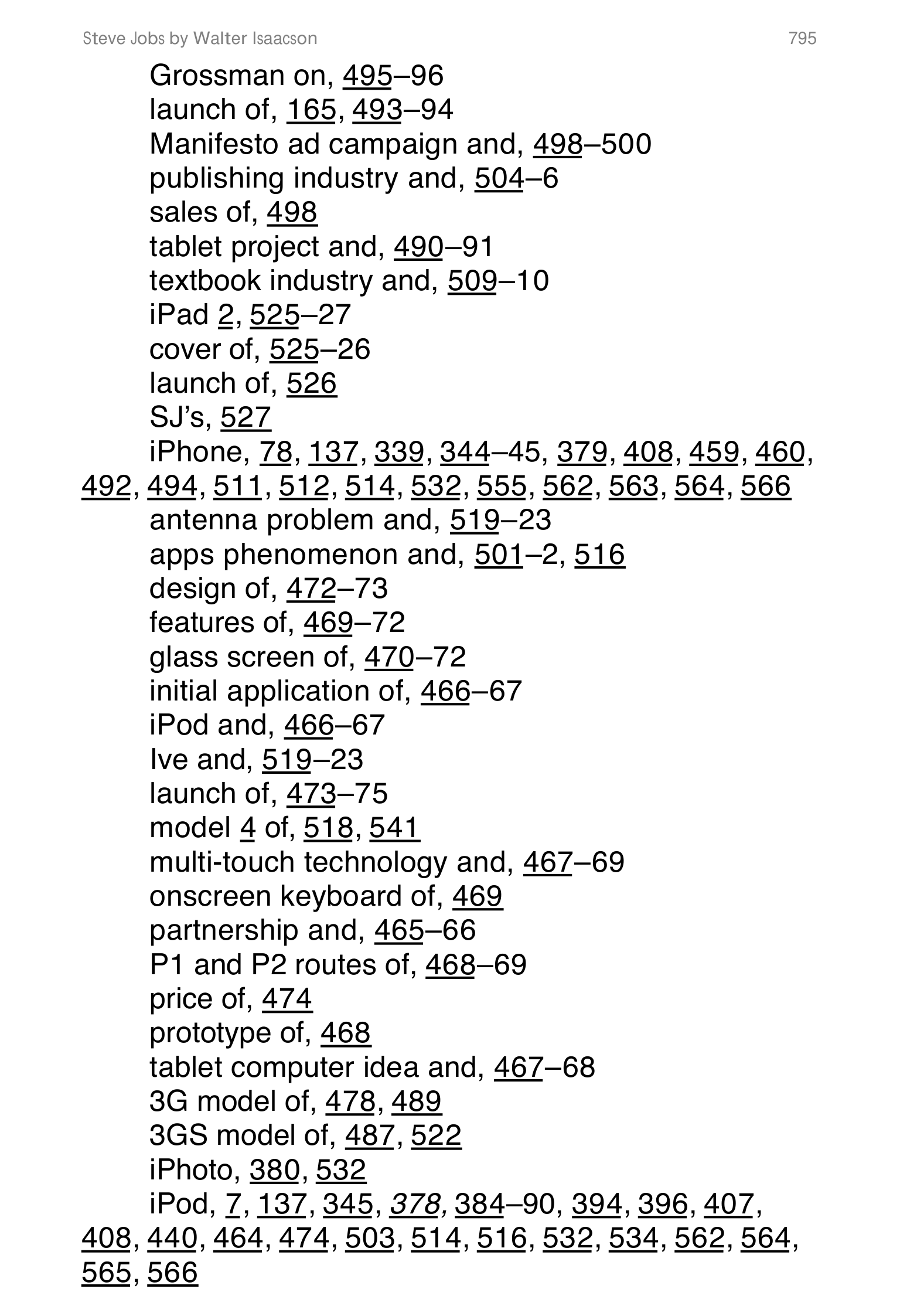 Apple Steve Jobs Biography by Walter Isaacson — page 813