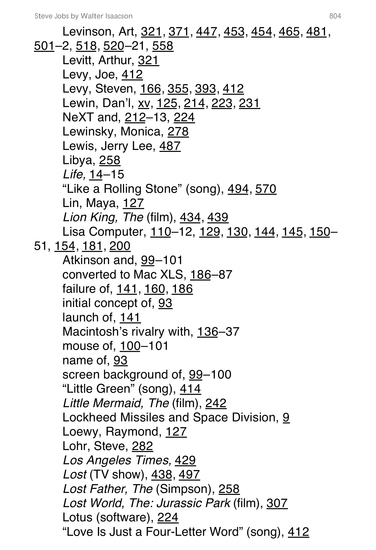 Apple Steve Jobs Biography by Walter Isaacson — page 822