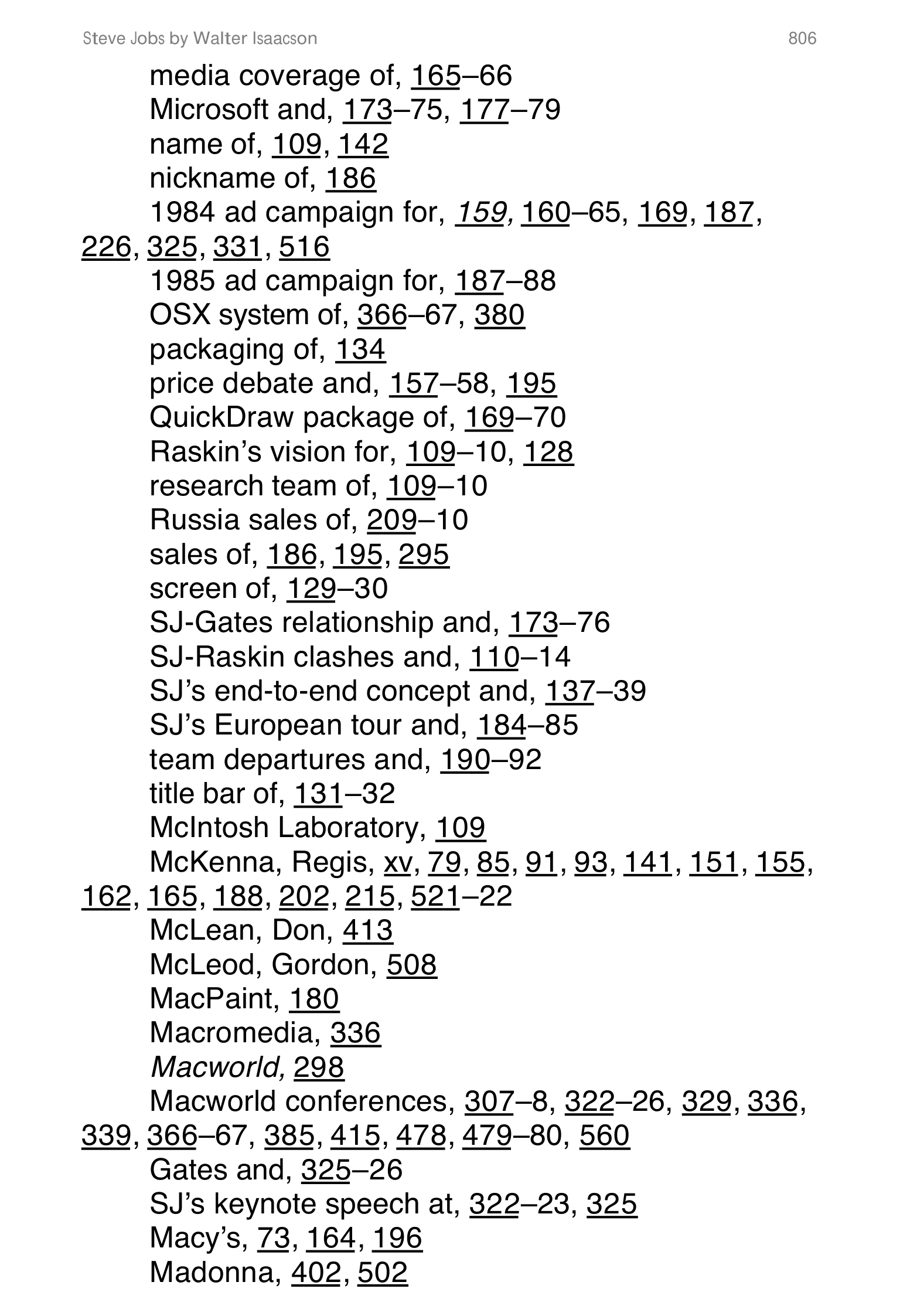 Apple Steve Jobs Biography by Walter Isaacson — page 824
