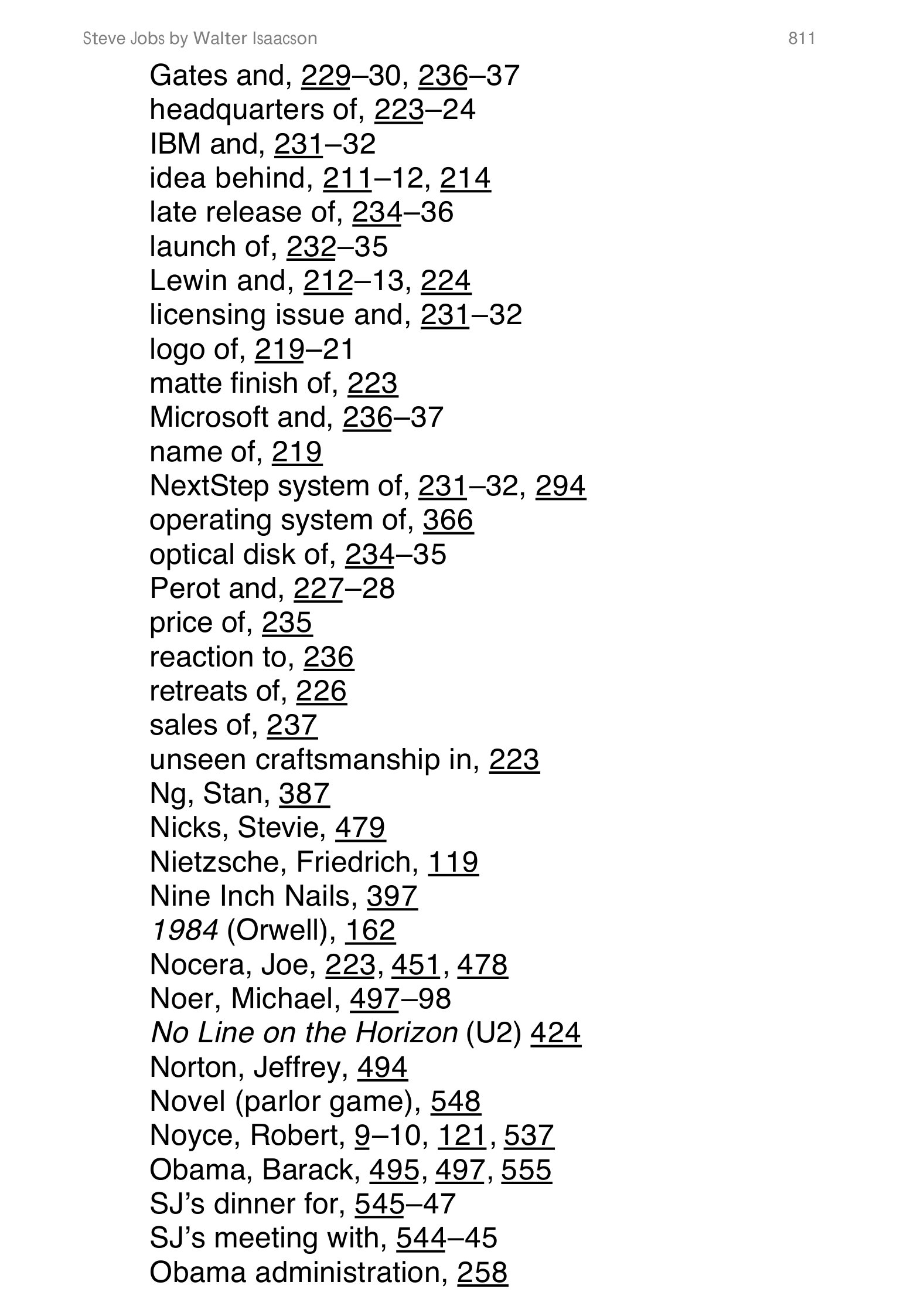 Apple Steve Jobs Biography by Walter Isaacson — page 829
