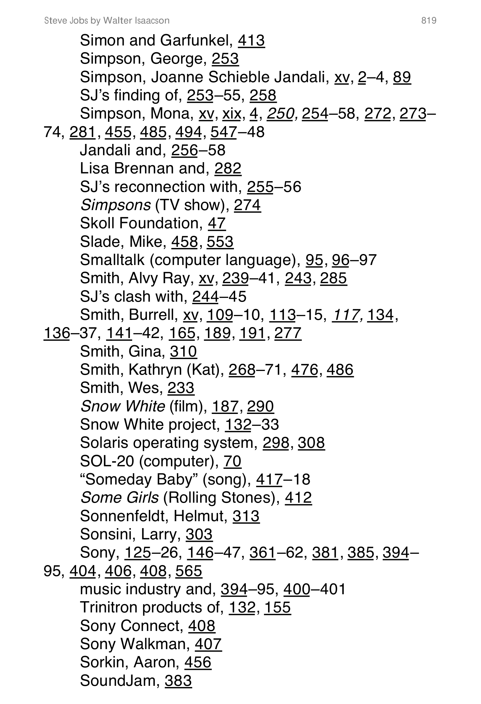 Apple Steve Jobs Biography by Walter Isaacson — page 837