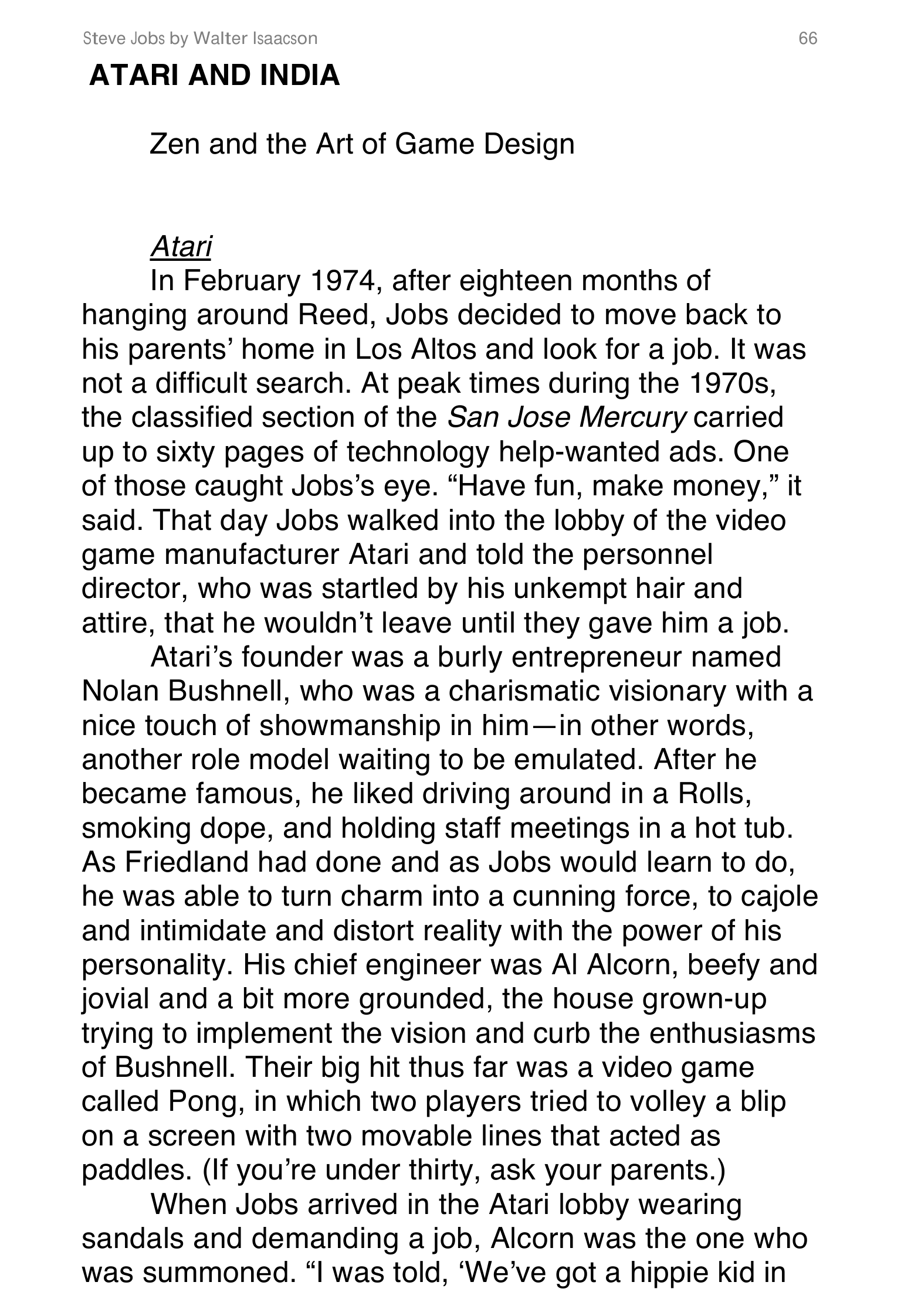 Apple Steve Jobs Biography by Walter Isaacson — page 84