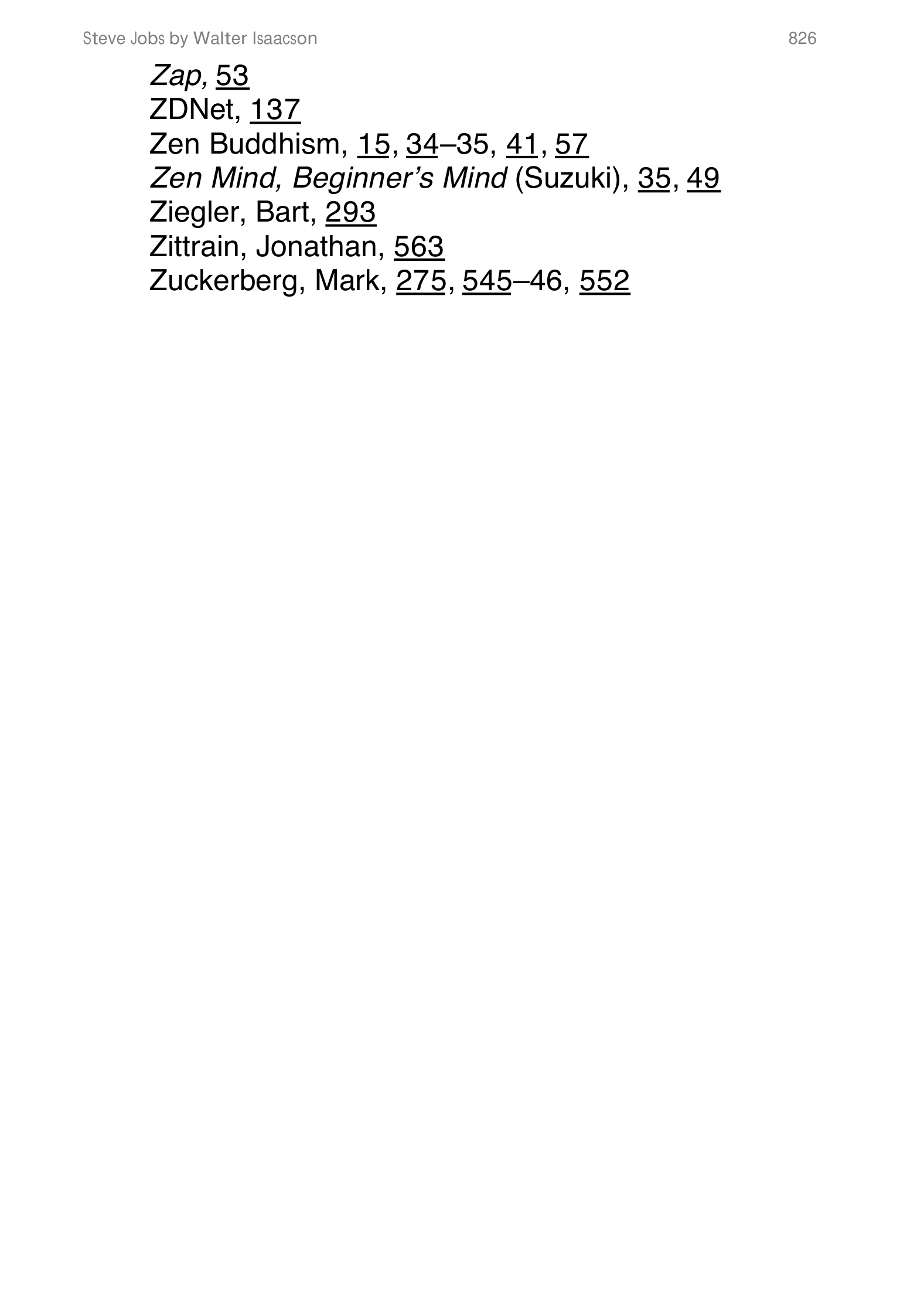 Apple Steve Jobs Biography by Walter Isaacson — page 844