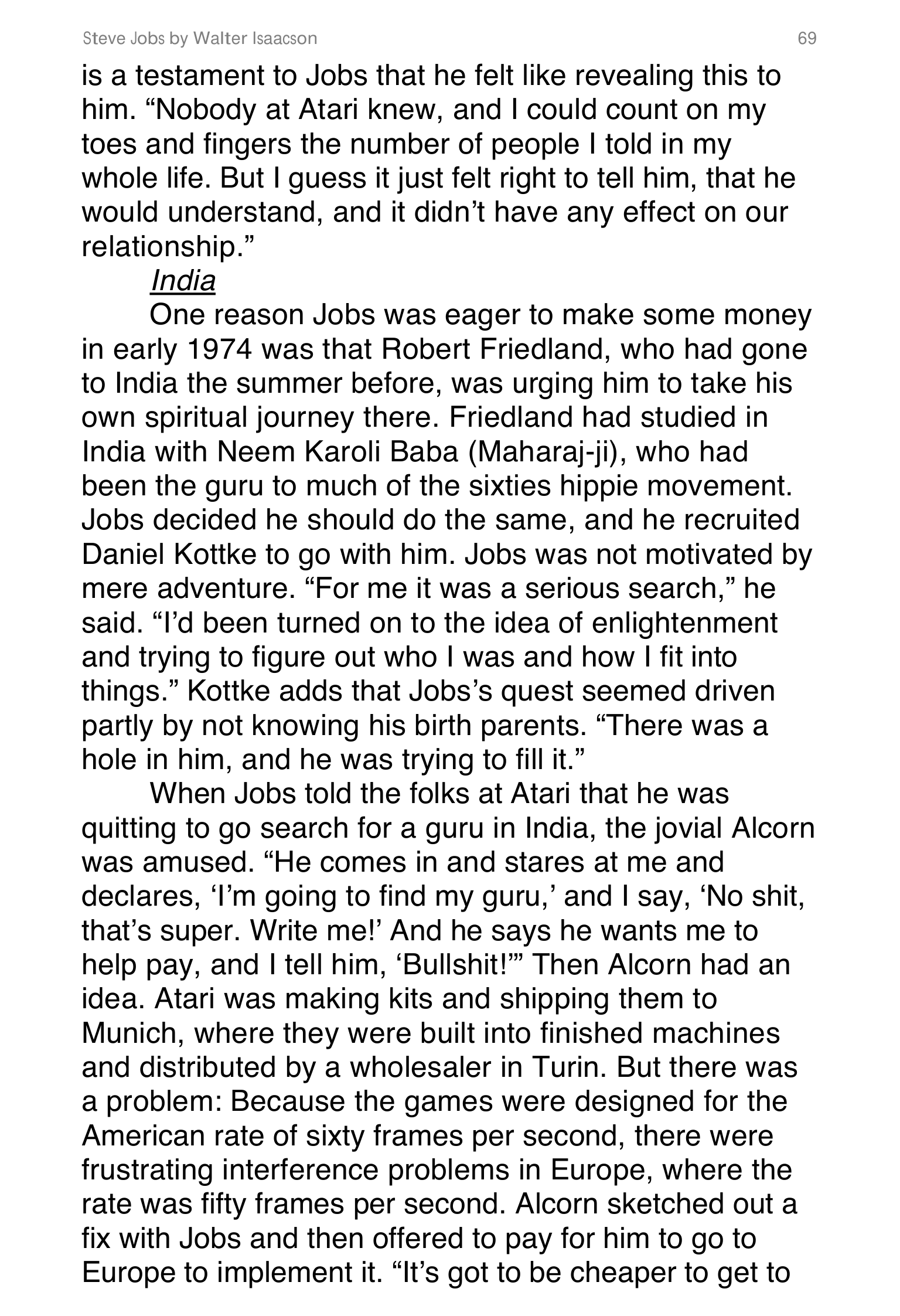 Apple Steve Jobs Biography by Walter Isaacson — page 87