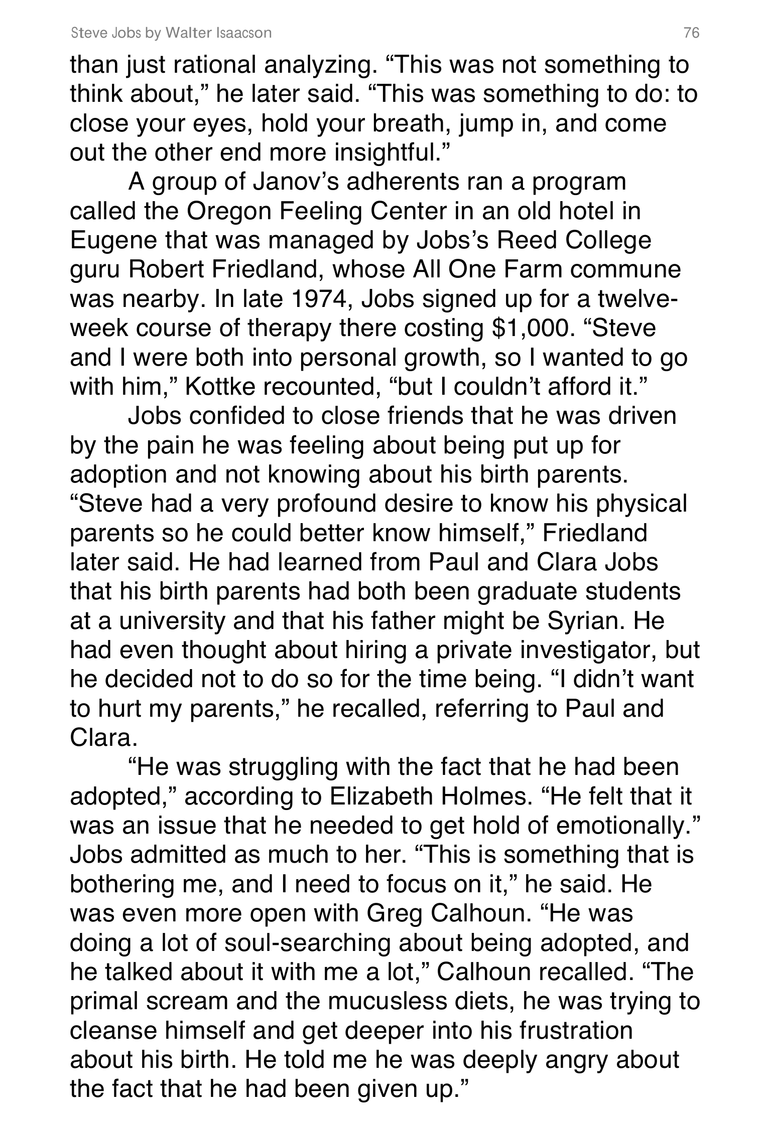 Apple Steve Jobs Biography by Walter Isaacson — page 94