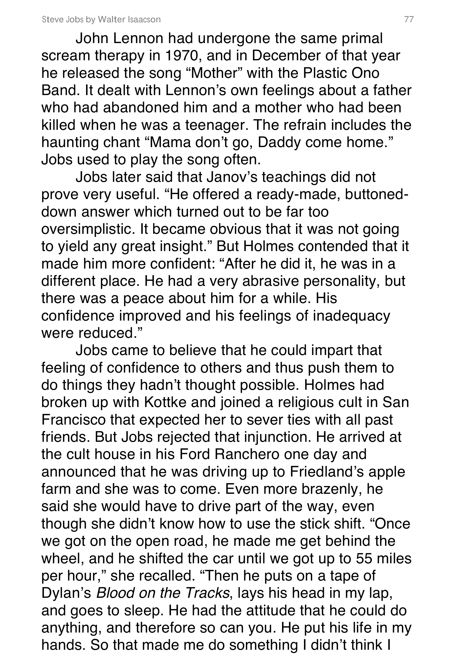 Apple Steve Jobs Biography by Walter Isaacson — page 95