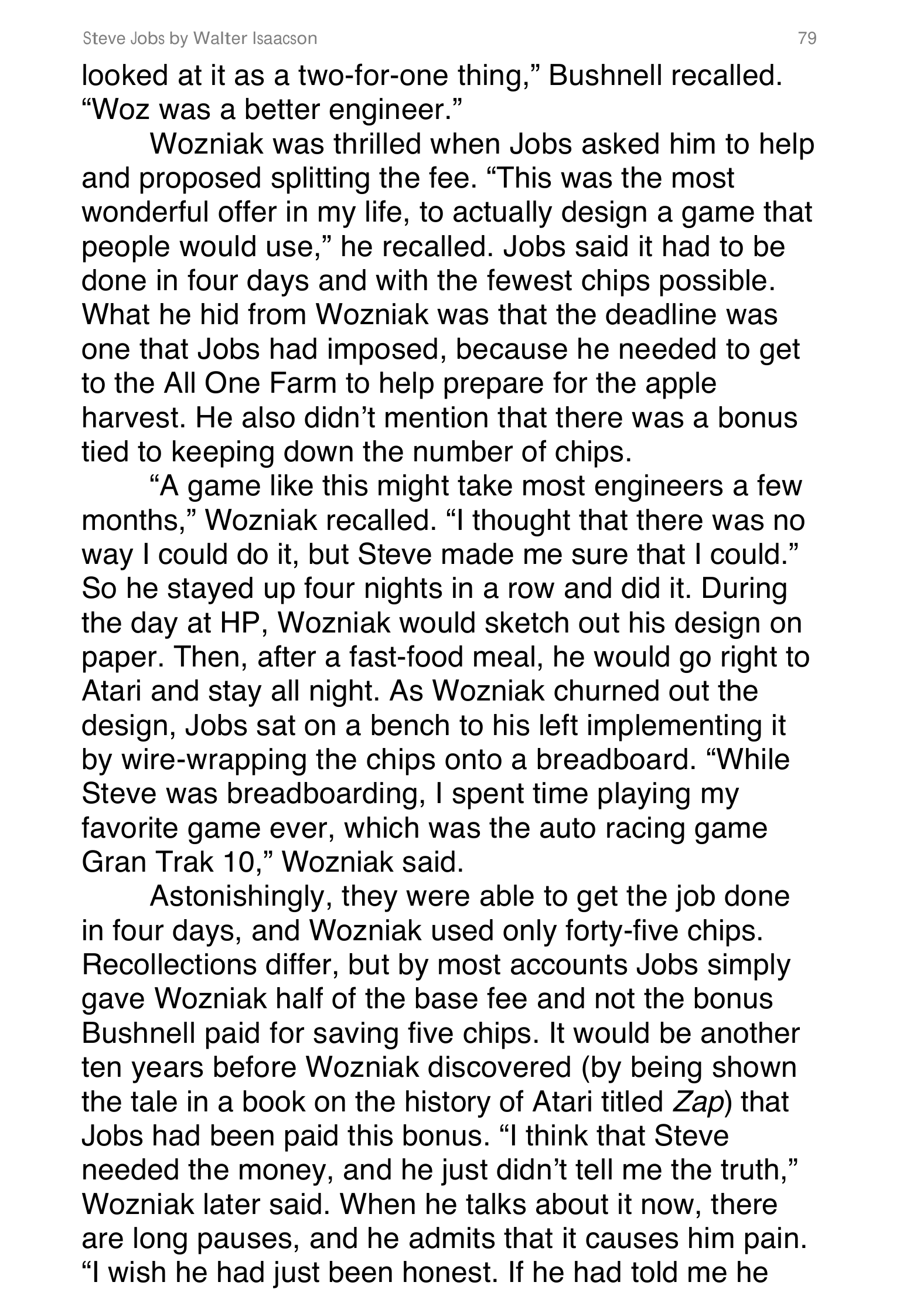 Apple Steve Jobs Biography by Walter Isaacson — page 97