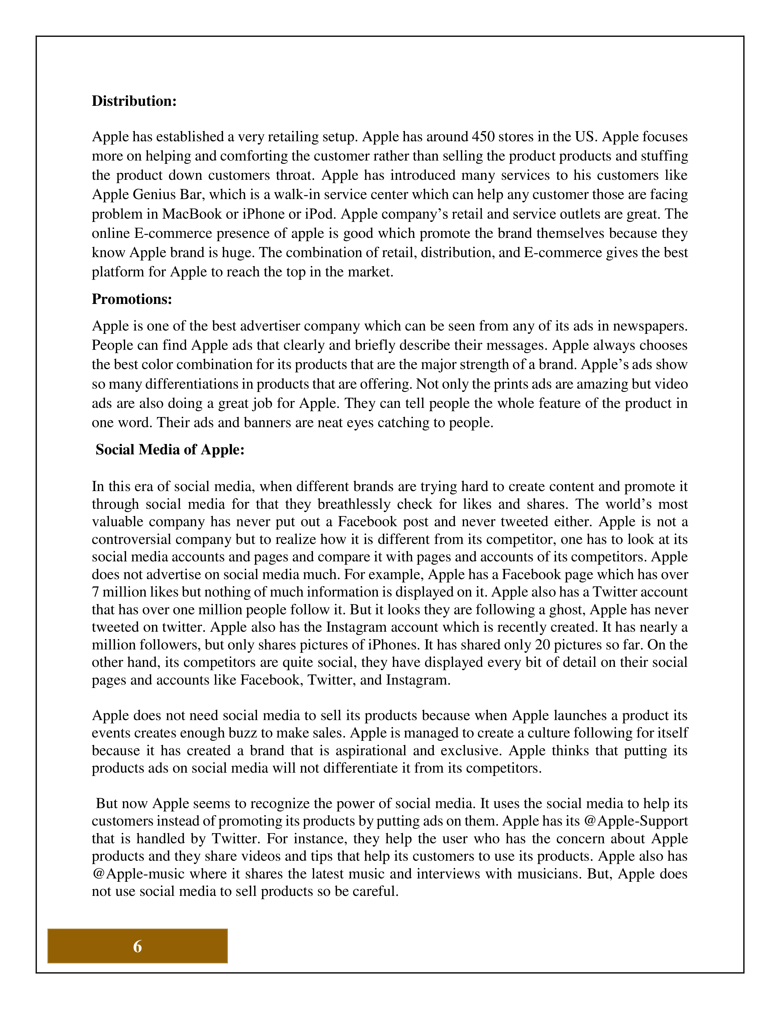 Apple Swot Analysis  — page 7
