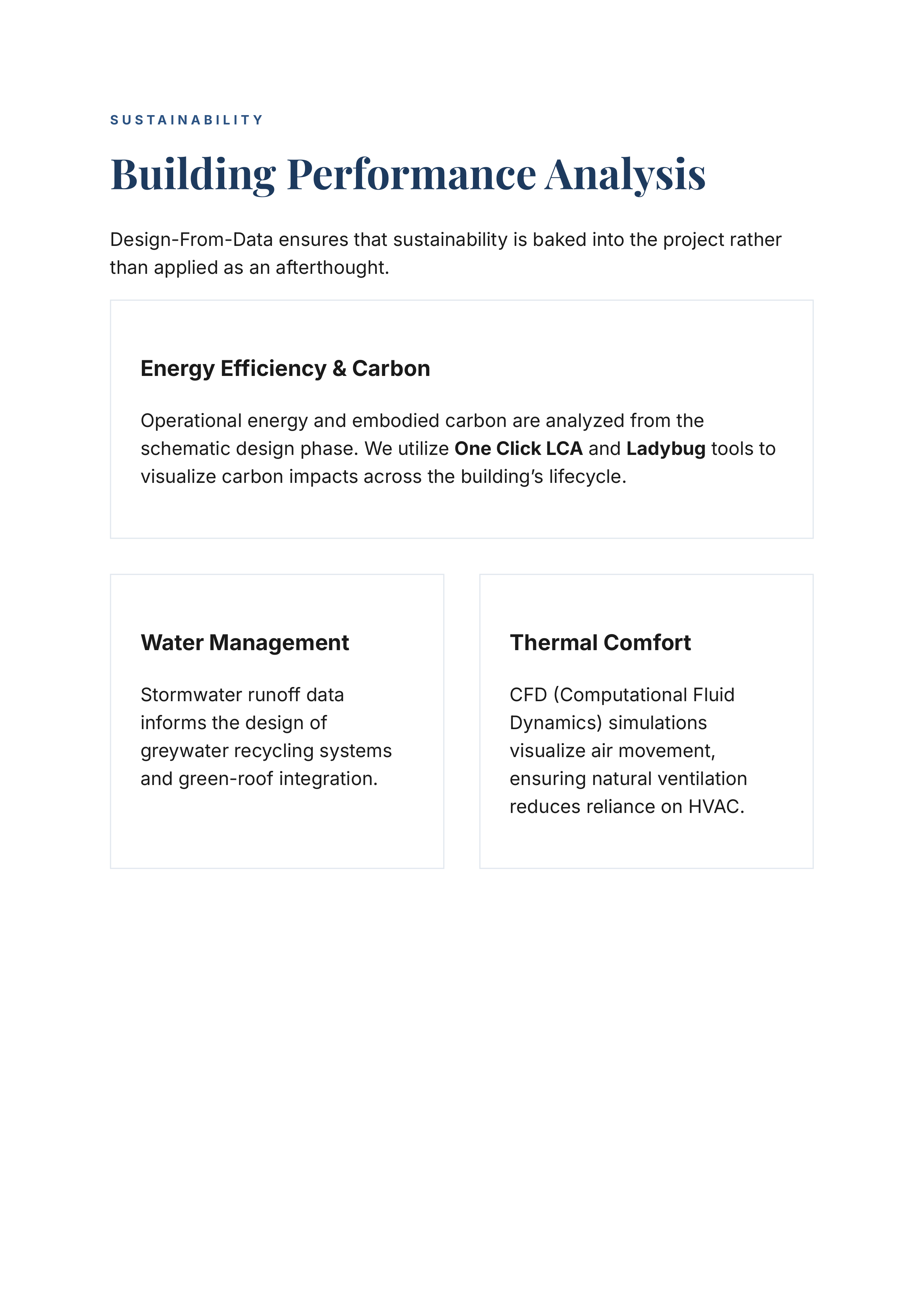 Architects Design-From-Data Case Portfolio — page 6